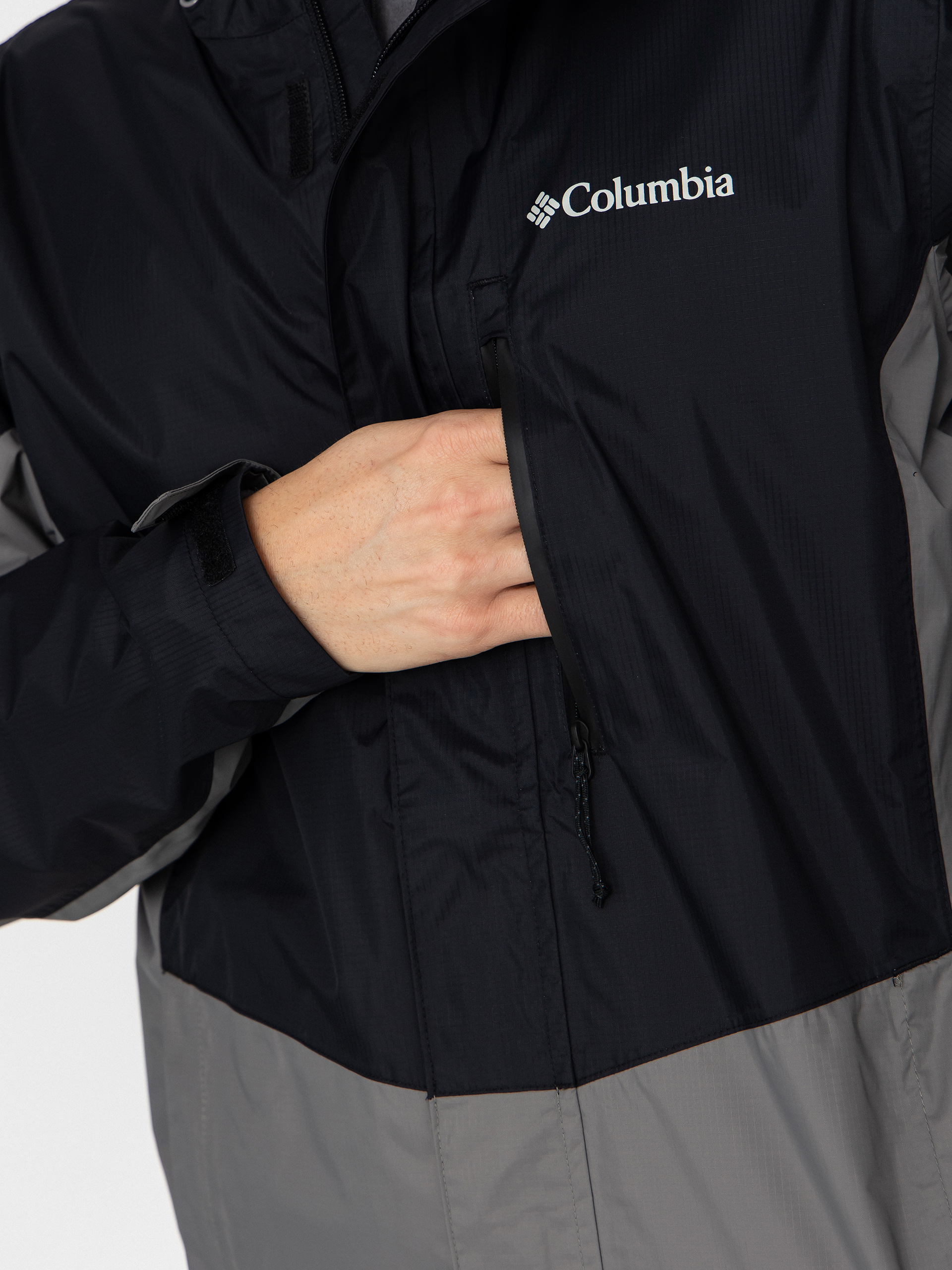Geacă Columbia Pouring Adventure III (black/city grey)