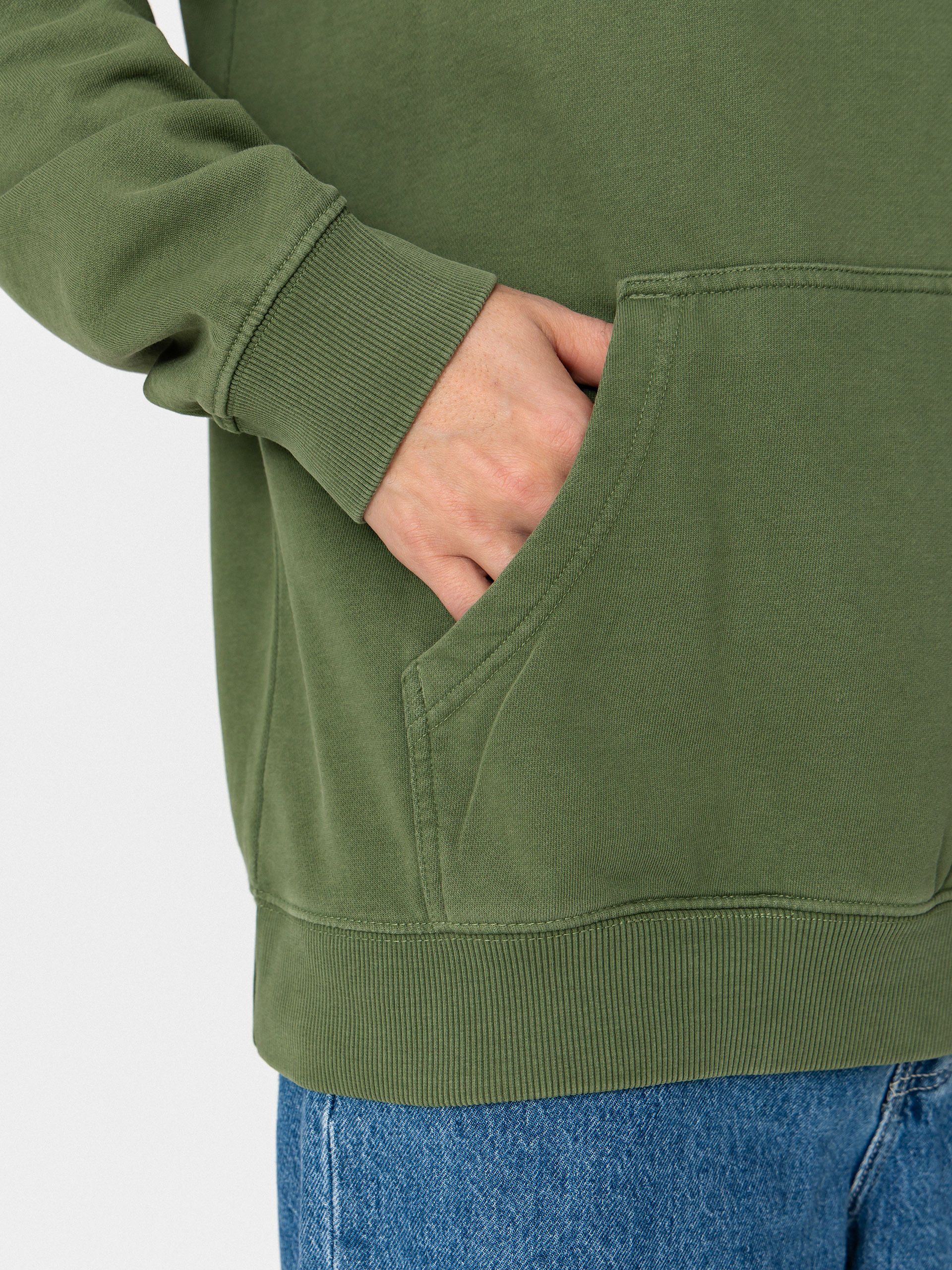 Hanorac cu glugă DC Laugh Stack HD (bronze green)