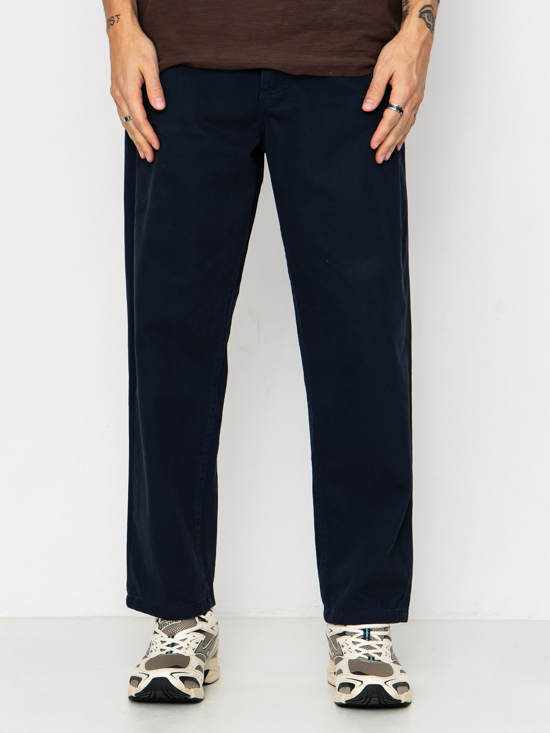 Pantaloni MassDnm Slang (navy)