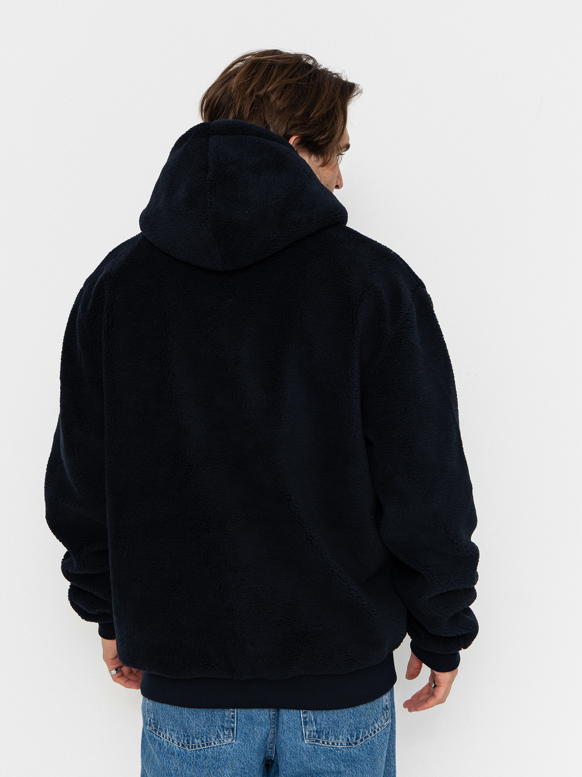 Geacă MassDnm Patch Teddy Hoody (navy)
