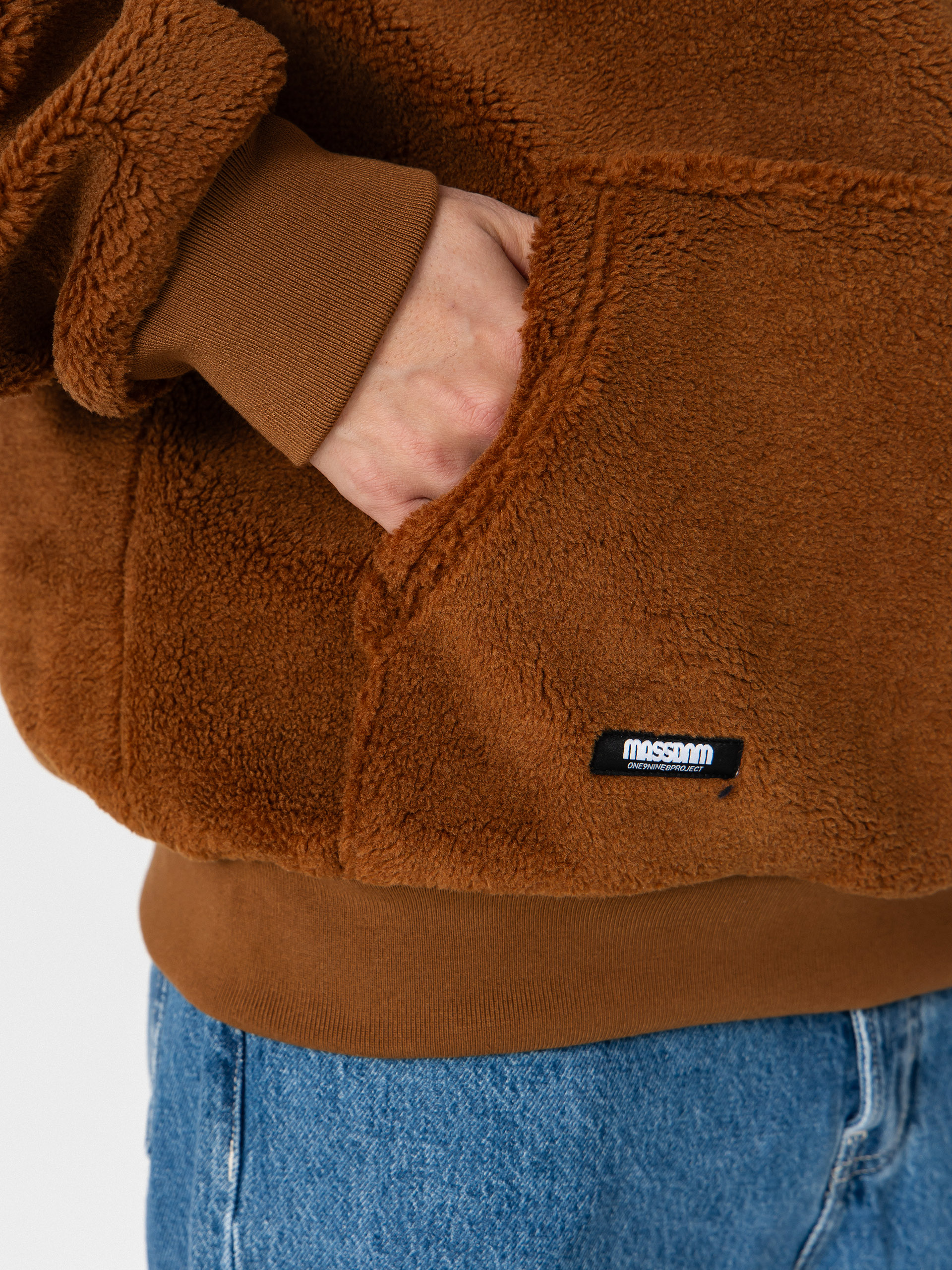 Geacă MassDnm Patch Teddy Hoody (timbo)