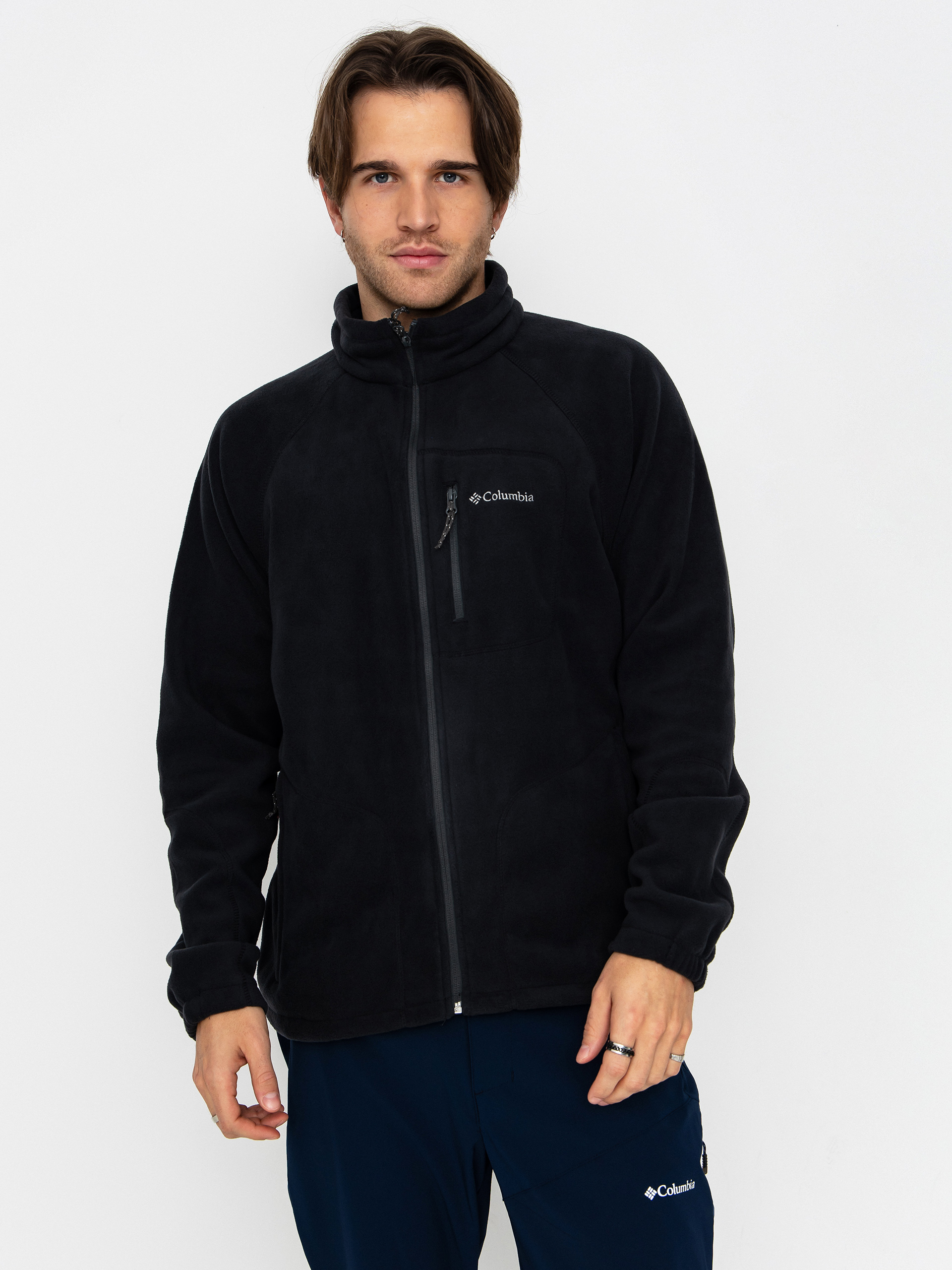 Hanorac din fleece Columbia Fast Trek II Full Zip (black)
