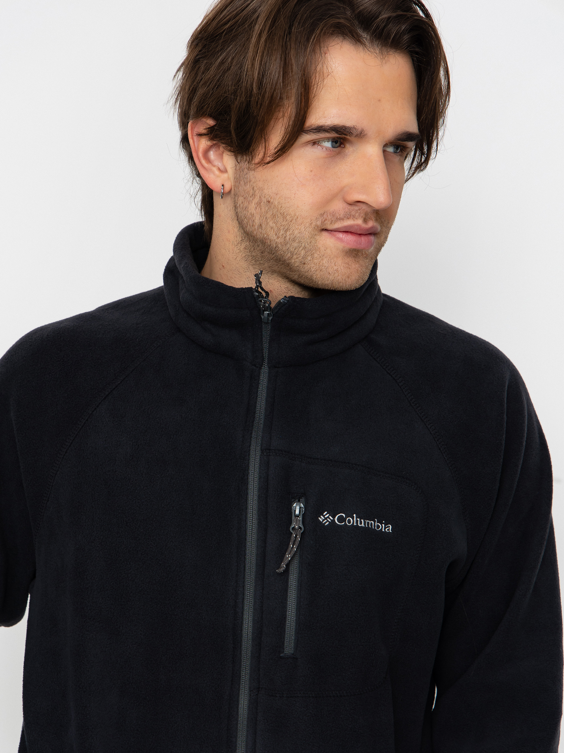 Pentru bărbați Hanorac din fleece Columbia Fast Trek II Full Zip (black)