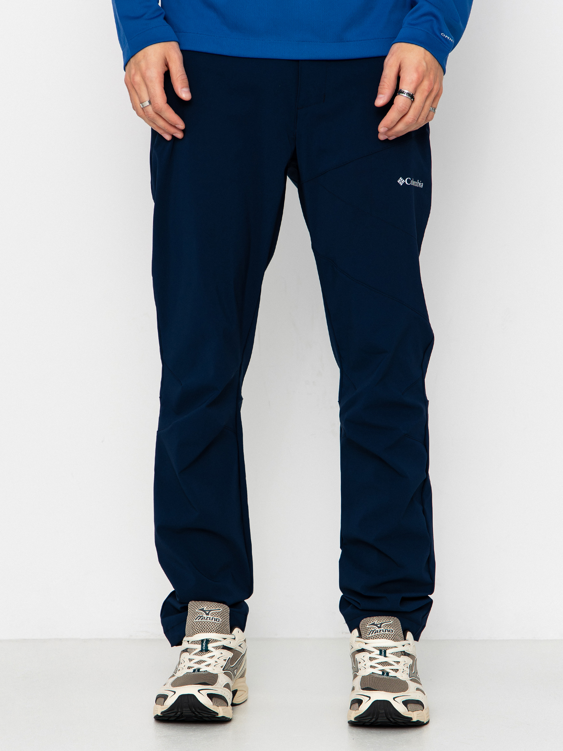 Pantaloni Columbia Tech Softshell (collegiate navy)