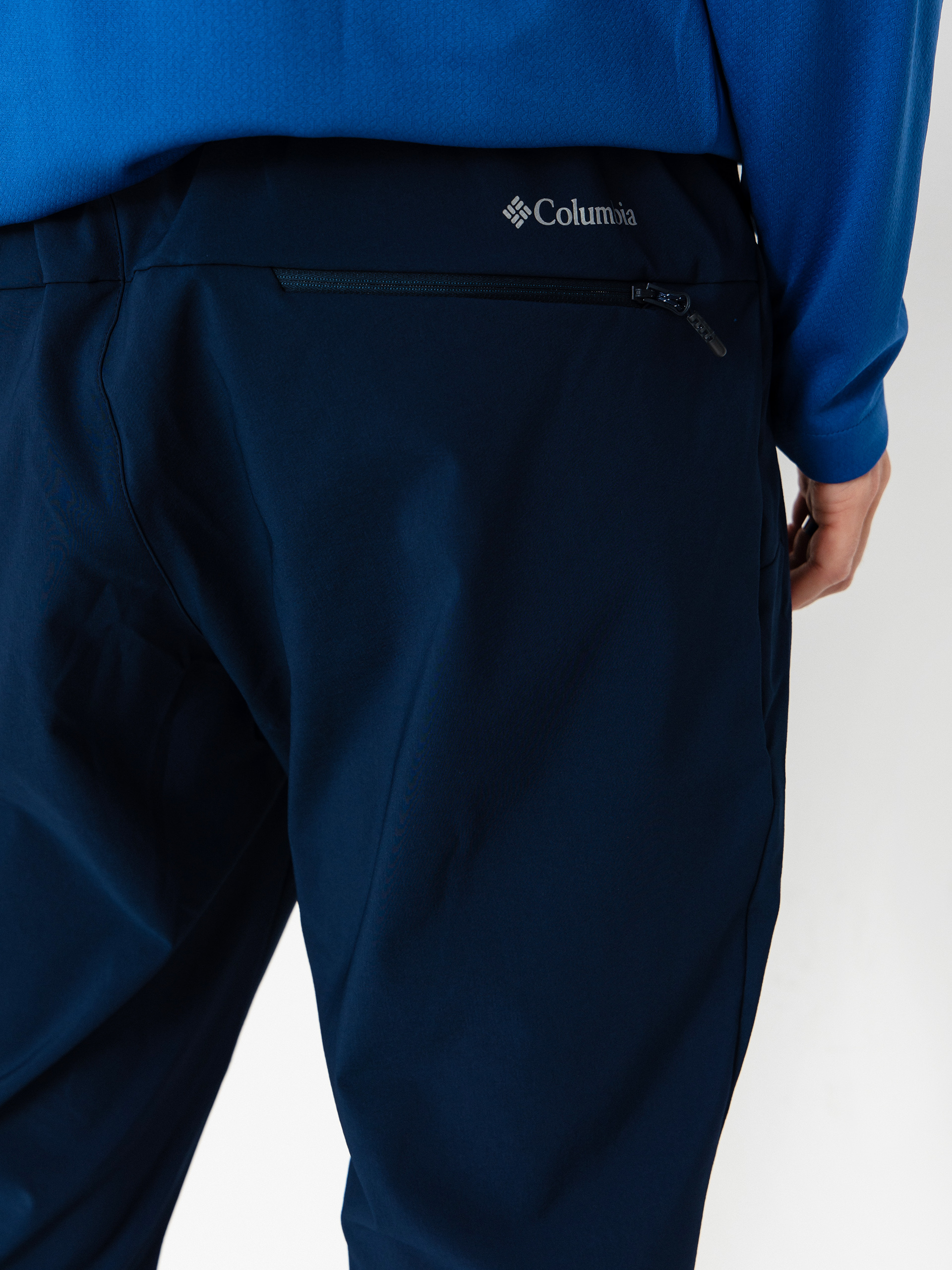 Pantaloni Columbia Tech Softshell (collegiate navy)