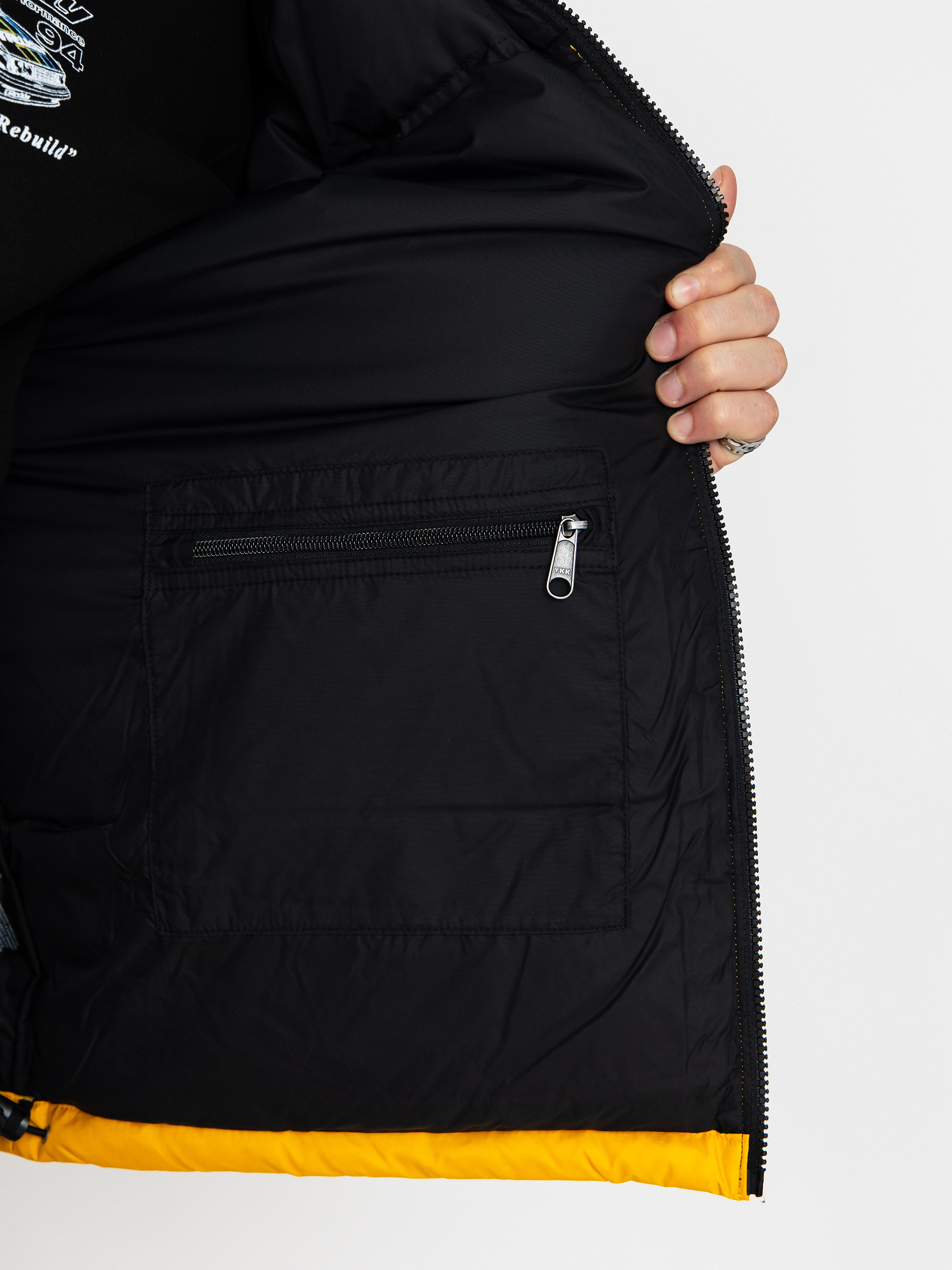 Geacă The North Face 1996 Retro Nuptse (summit gold/tnf black/r)