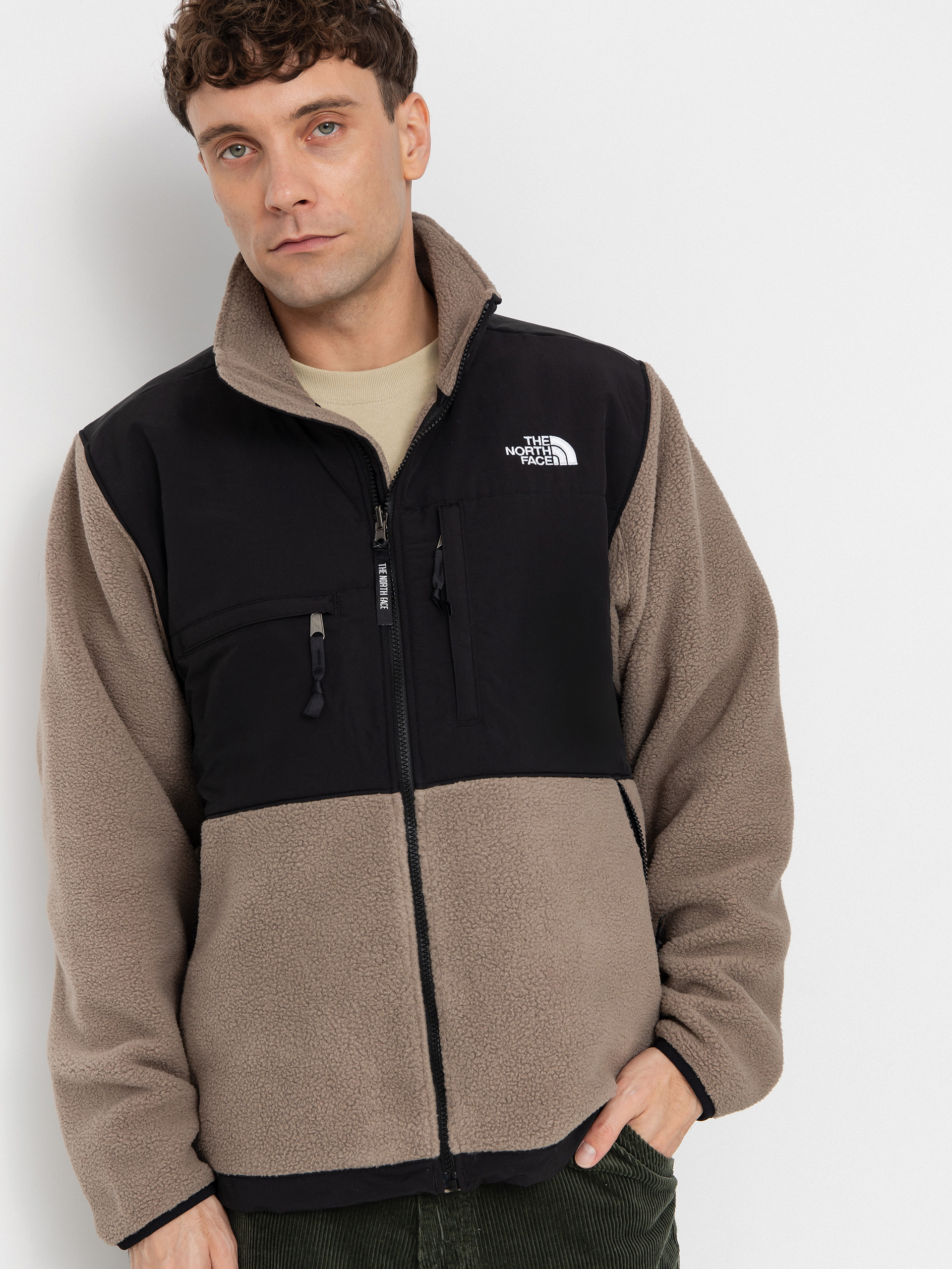 Geacu0103 The North Face Retro Denali (mocha brown/tnf black)