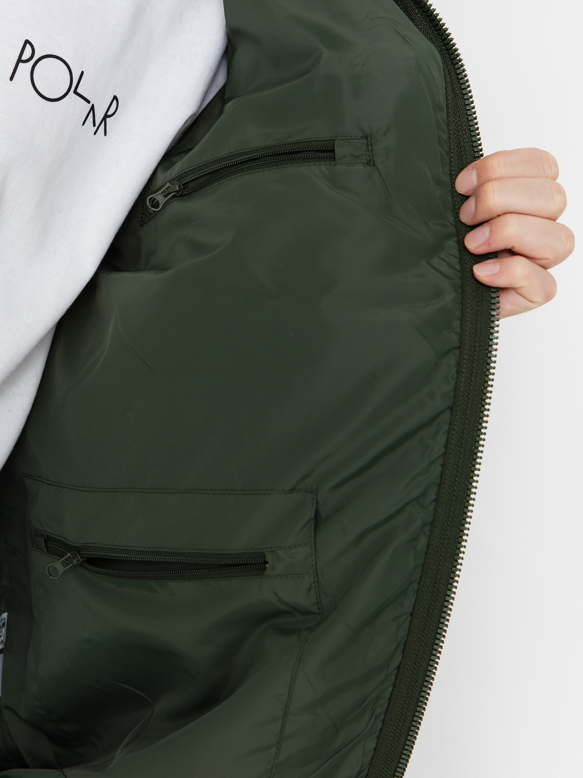 Pentru bărbați Hanorac din fleece OBEY Obey Shaggy Sherpa (kombu green multi)