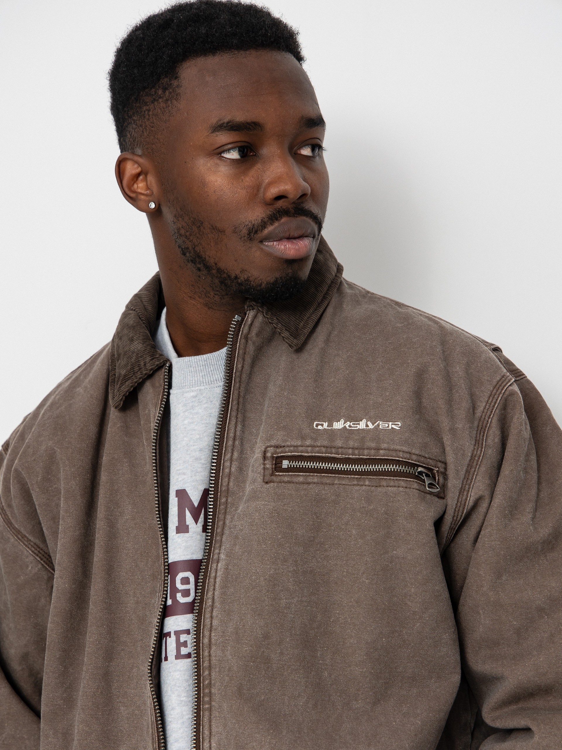 Geacă Quiksilver Shaper Pad (chocolate brown)