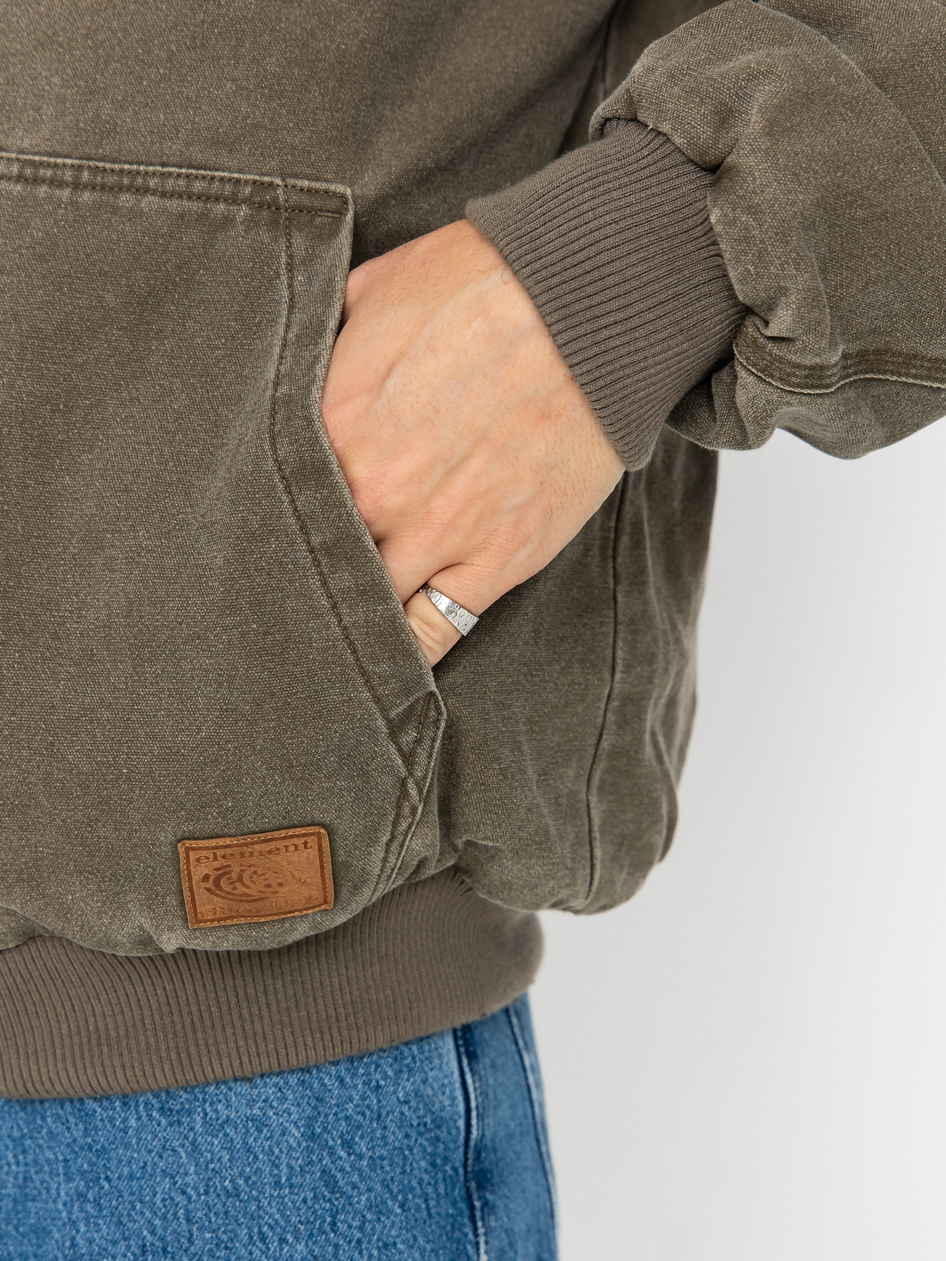 Geacă Element Dulcey Canvas (stone gray)