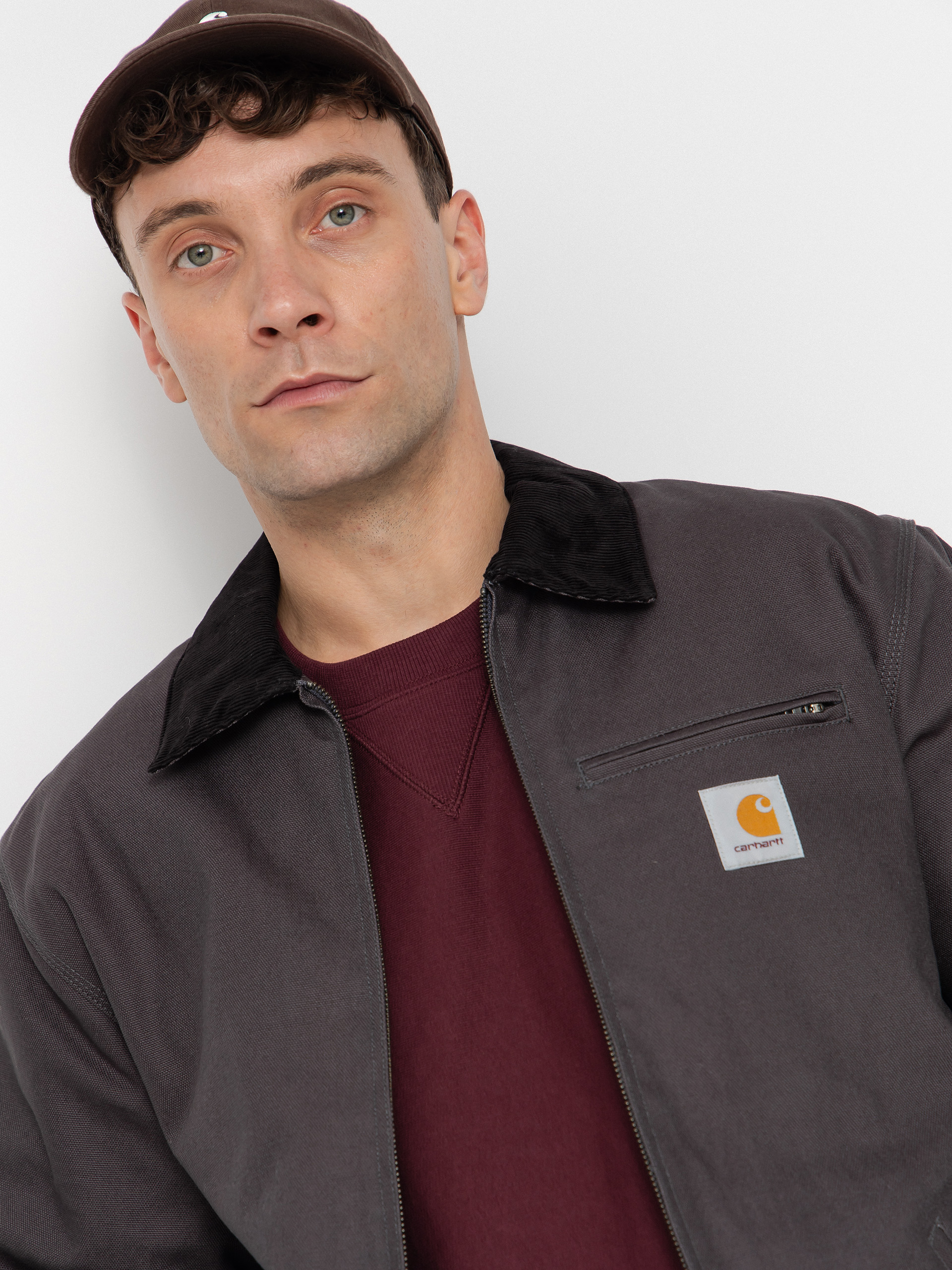 Geacă Carhartt WIP Detroit (graphite/black/rigid)