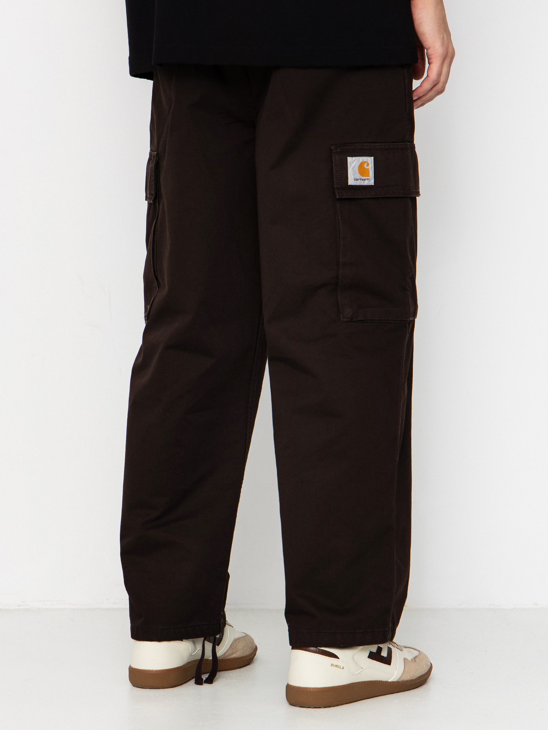 Pantaloni Carhartt WIP Kade Cargo (tobacco/stone washed)