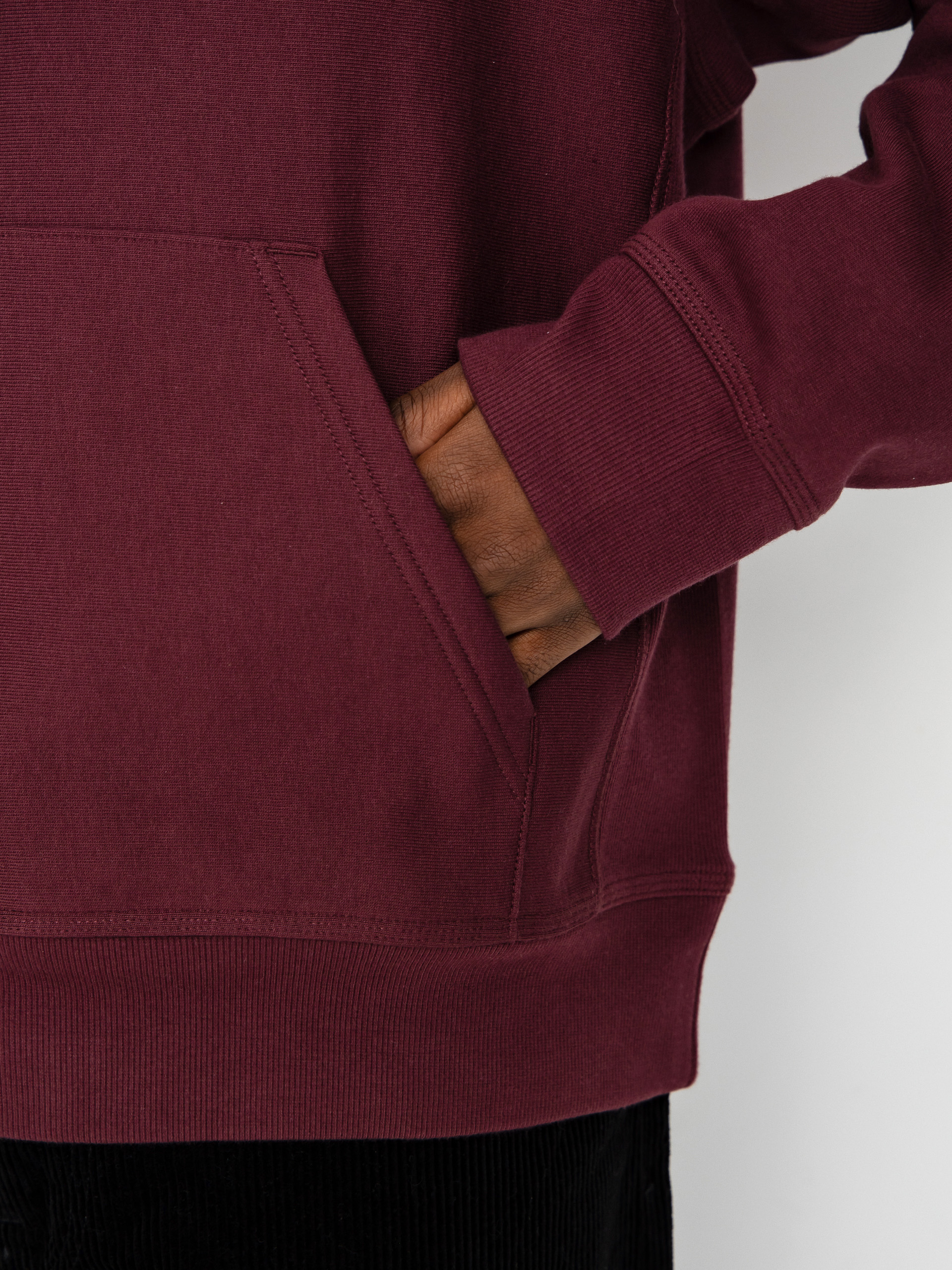 Hanorac cu glugă Carhartt WIP American Script HD (rondo)