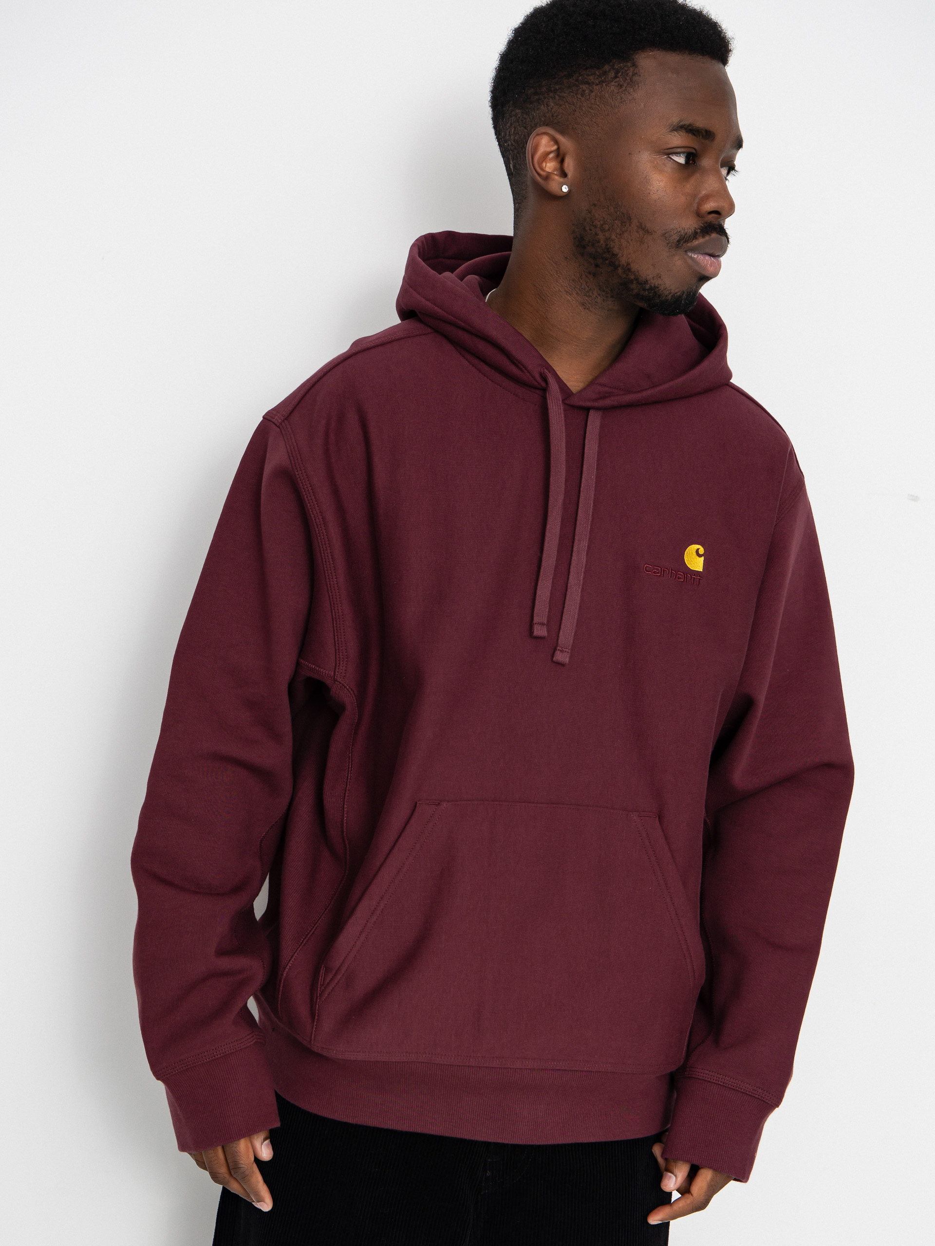 Hanorac cu glugu0103 Carhartt WIP American Script HD (rondo)