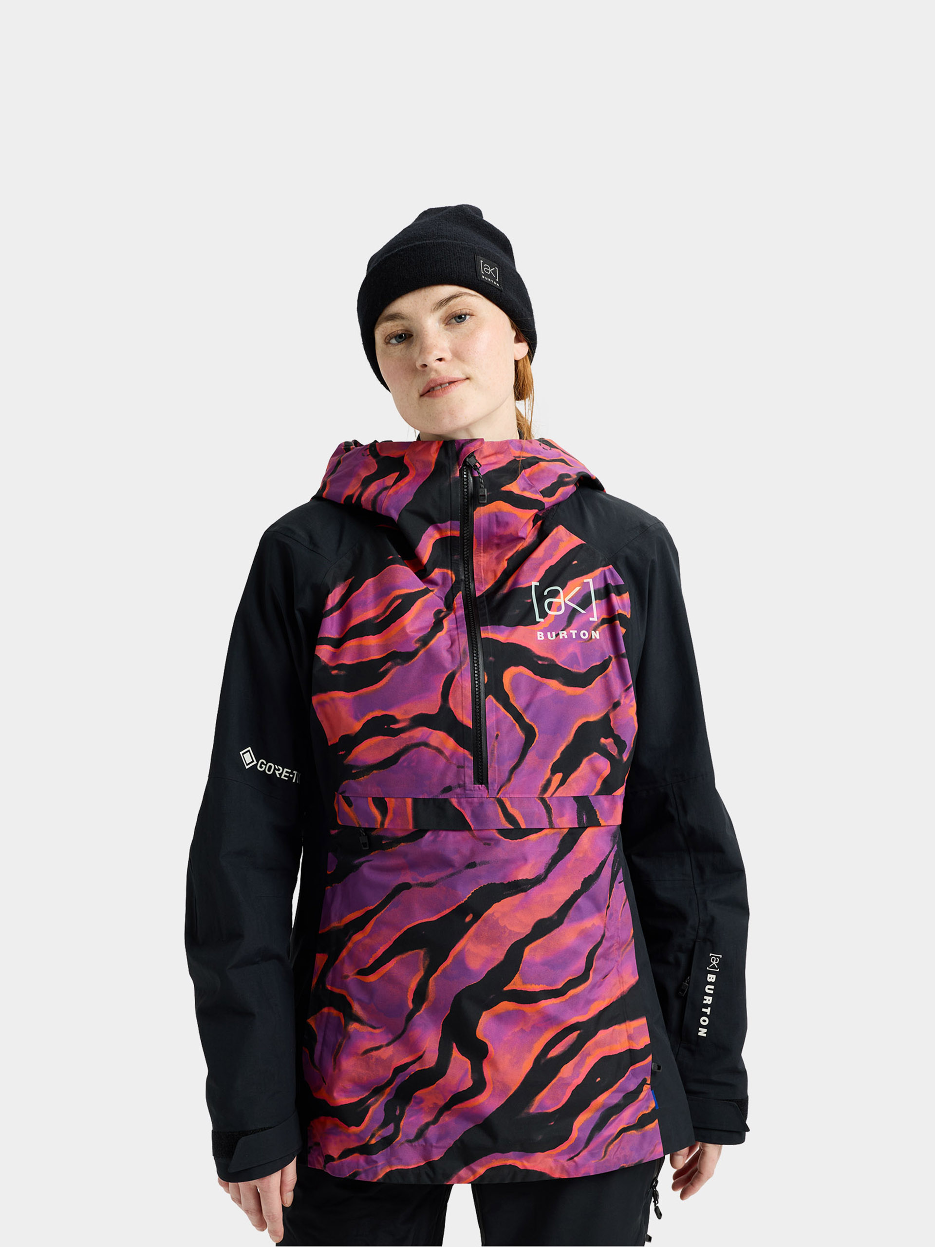 Geacă de snowboard Burton Ak Gore Tex Kimmy 2L Anorak Wmn (slash multi/true black)