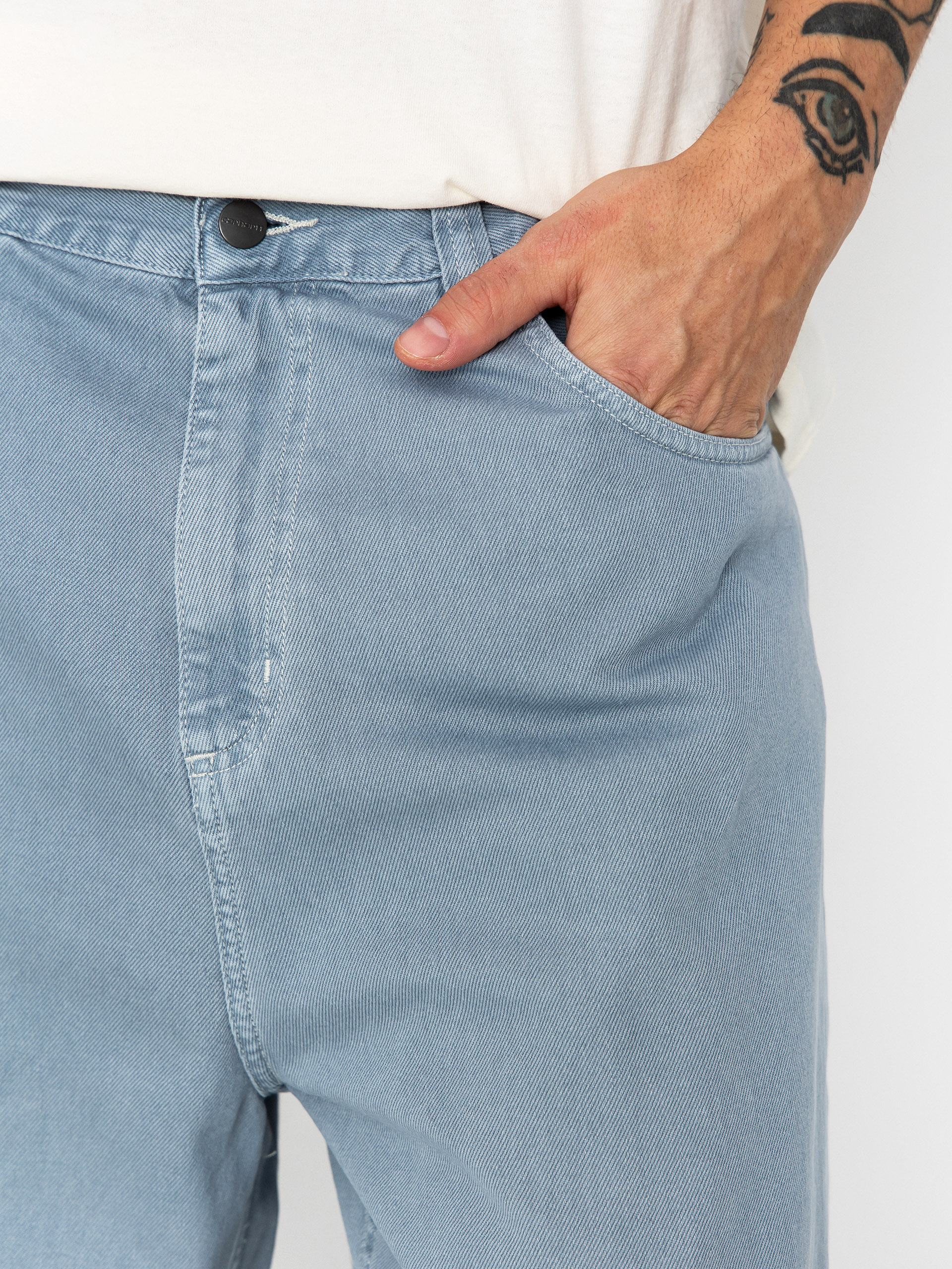 Pantaloni Carhartt WIP Brandon (citadel/stone dyed)