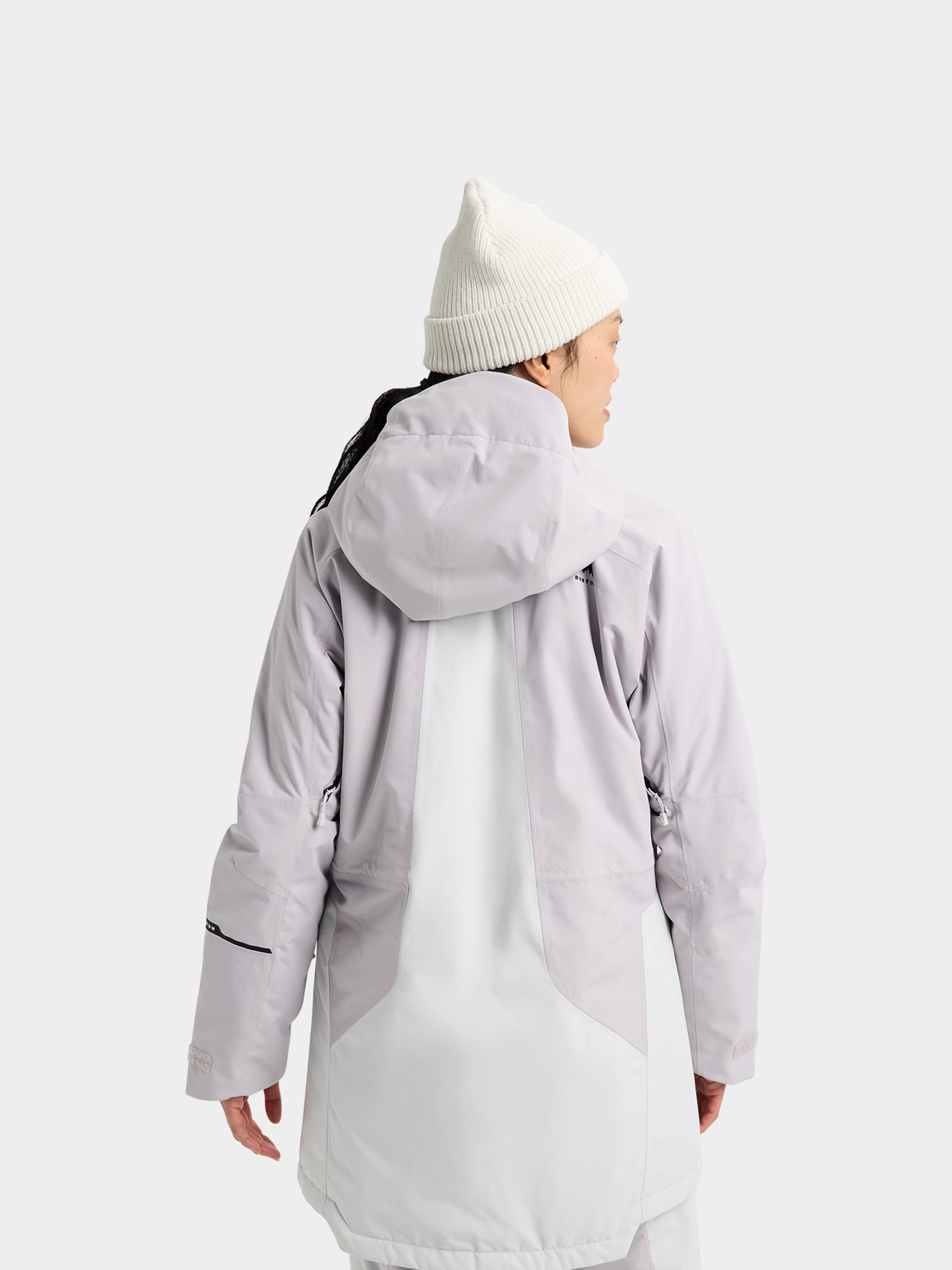 Pentru femei Geacă de snowboard Burton Reserve 2L Insulated (washed lavender/gray cloud)