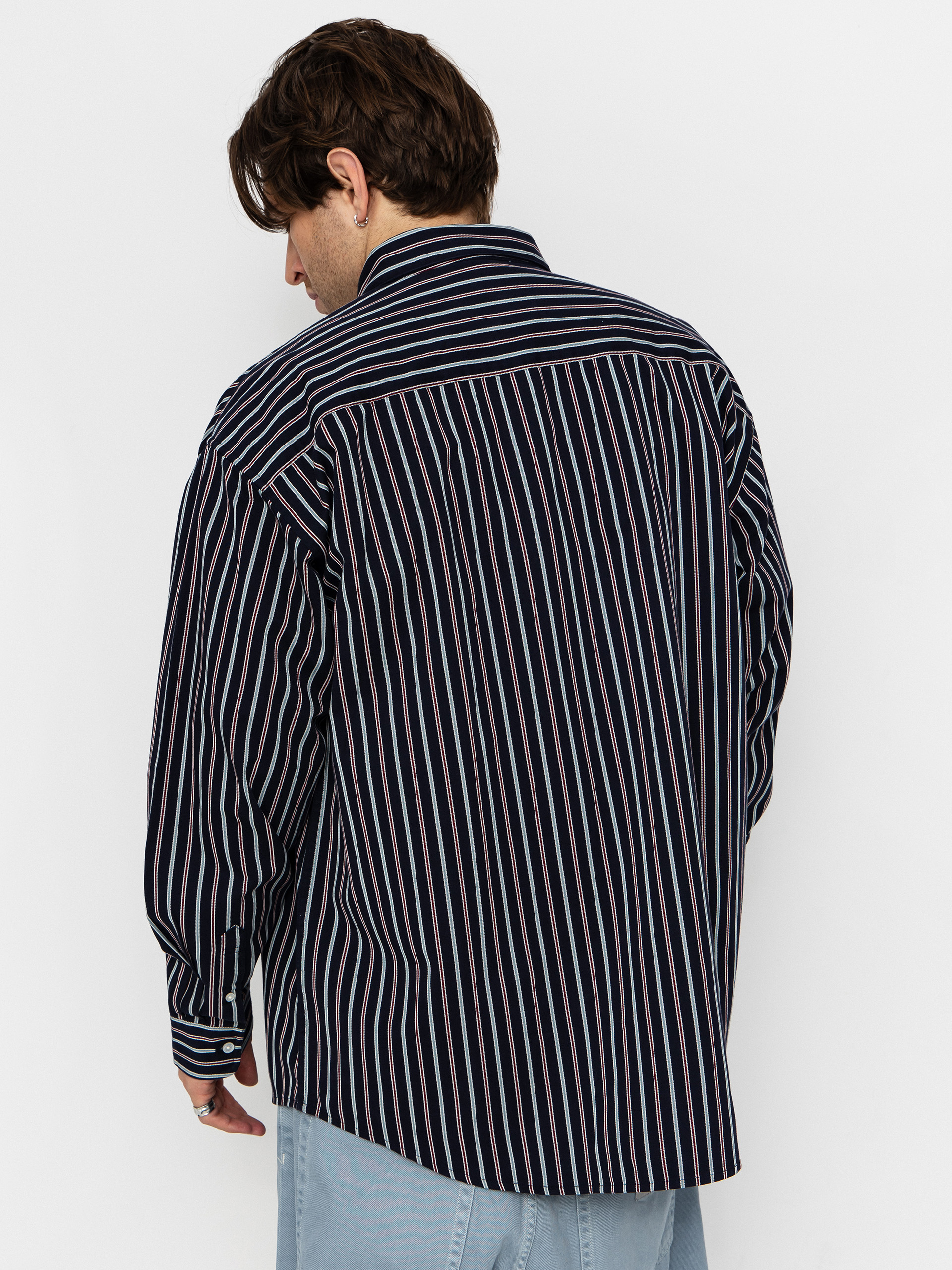 Cămașă Carhartt WIP Palance (palance stripe/dark navy)