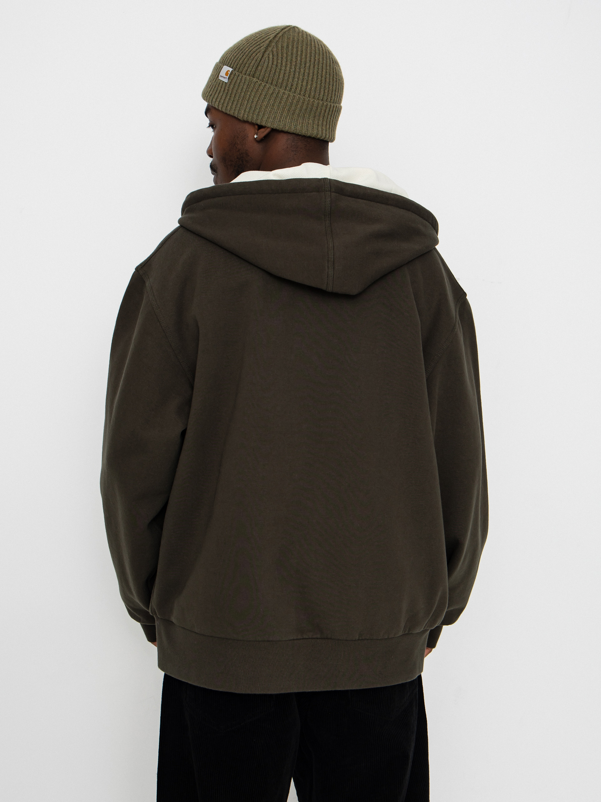 Geacă Carhartt WIP Active (olive/stone washed)