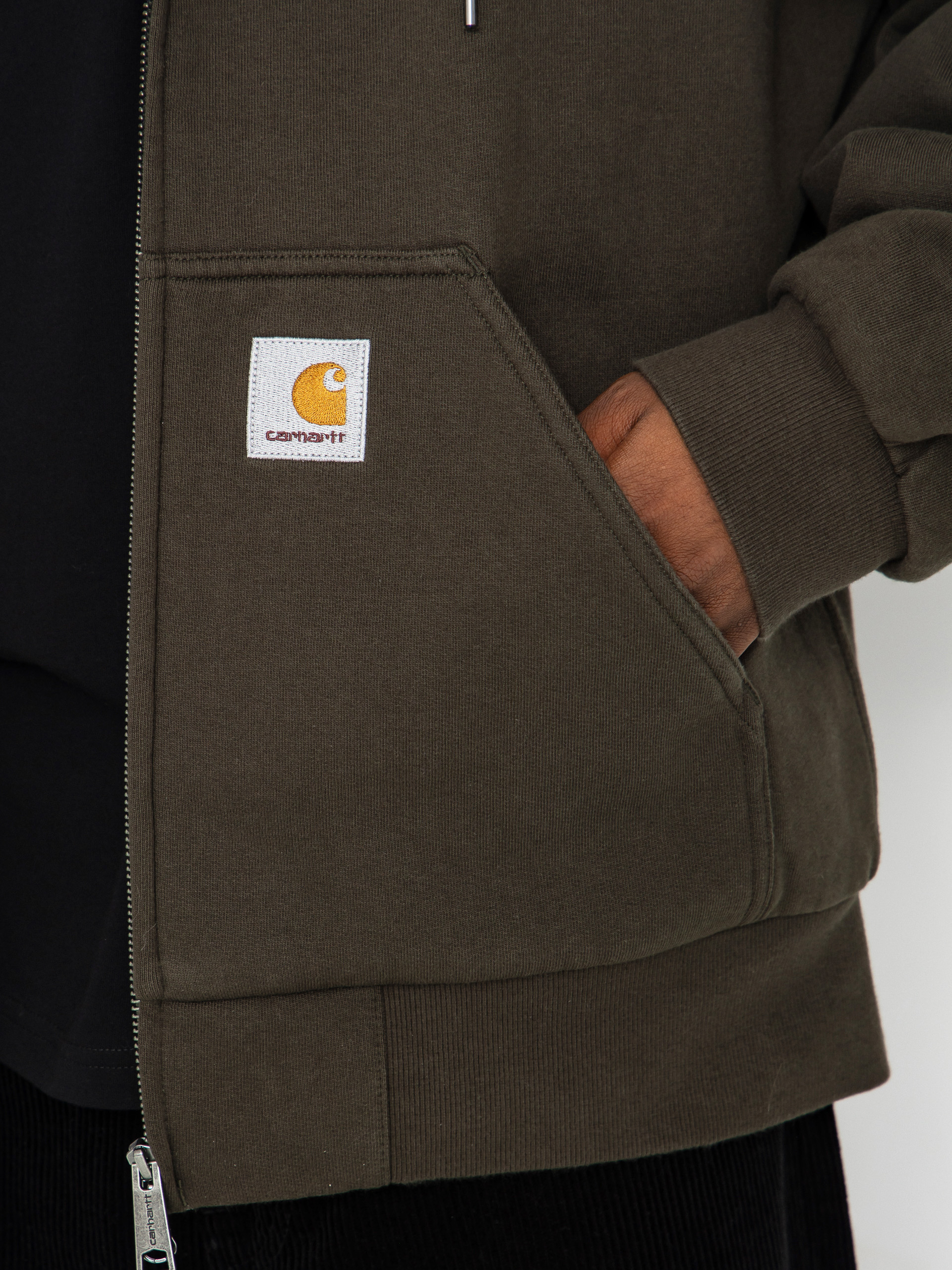 Geacă Carhartt WIP Active (olive/stone washed)
