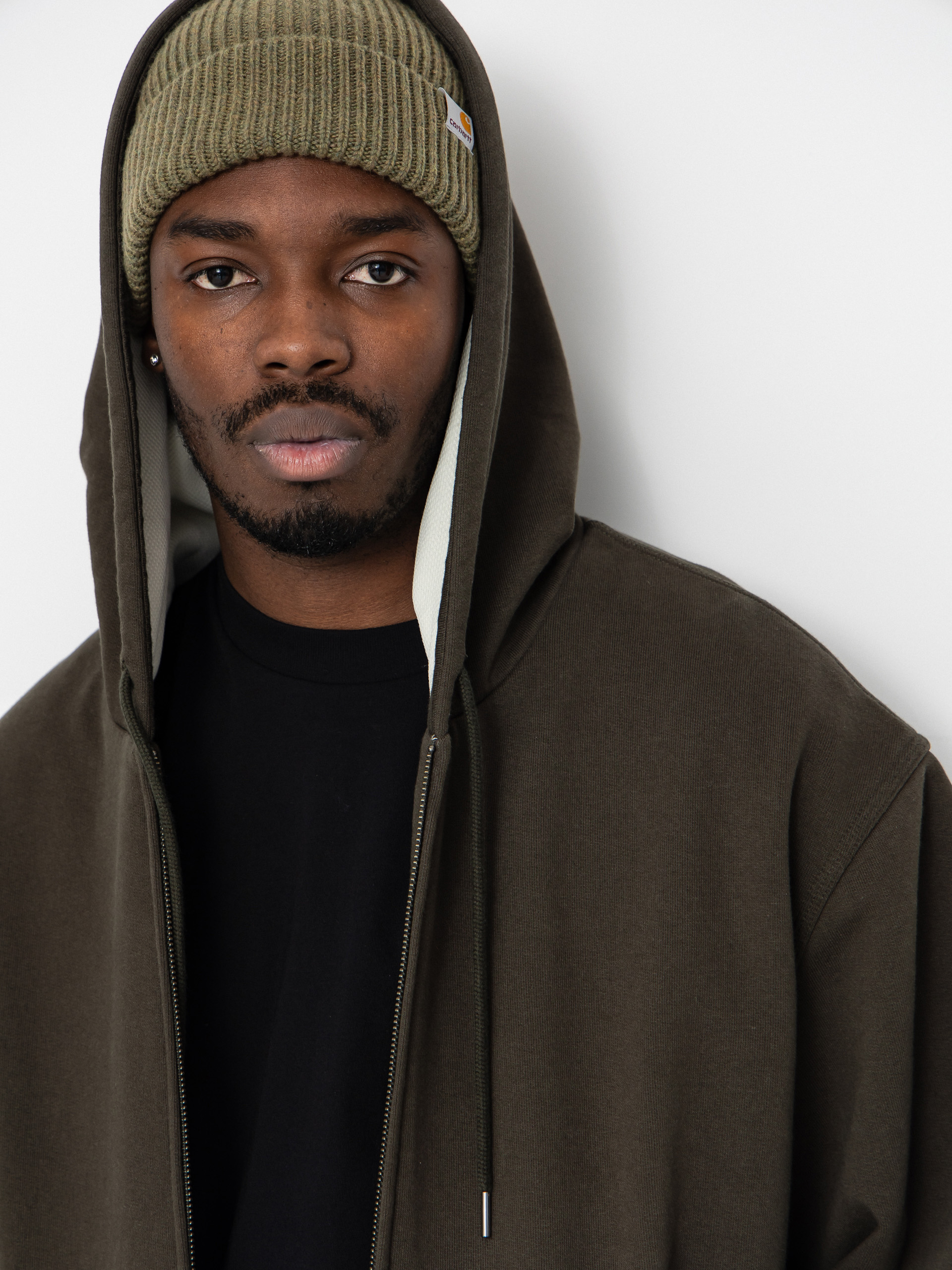 Geacă Carhartt WIP Active (olive/stone washed)