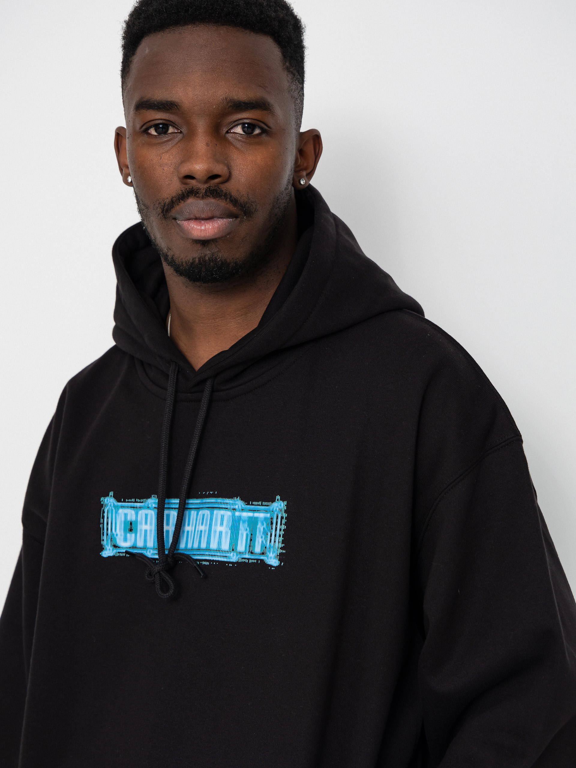Hanorac cu glugă Carhartt WIP Electric Boogie HD (black)