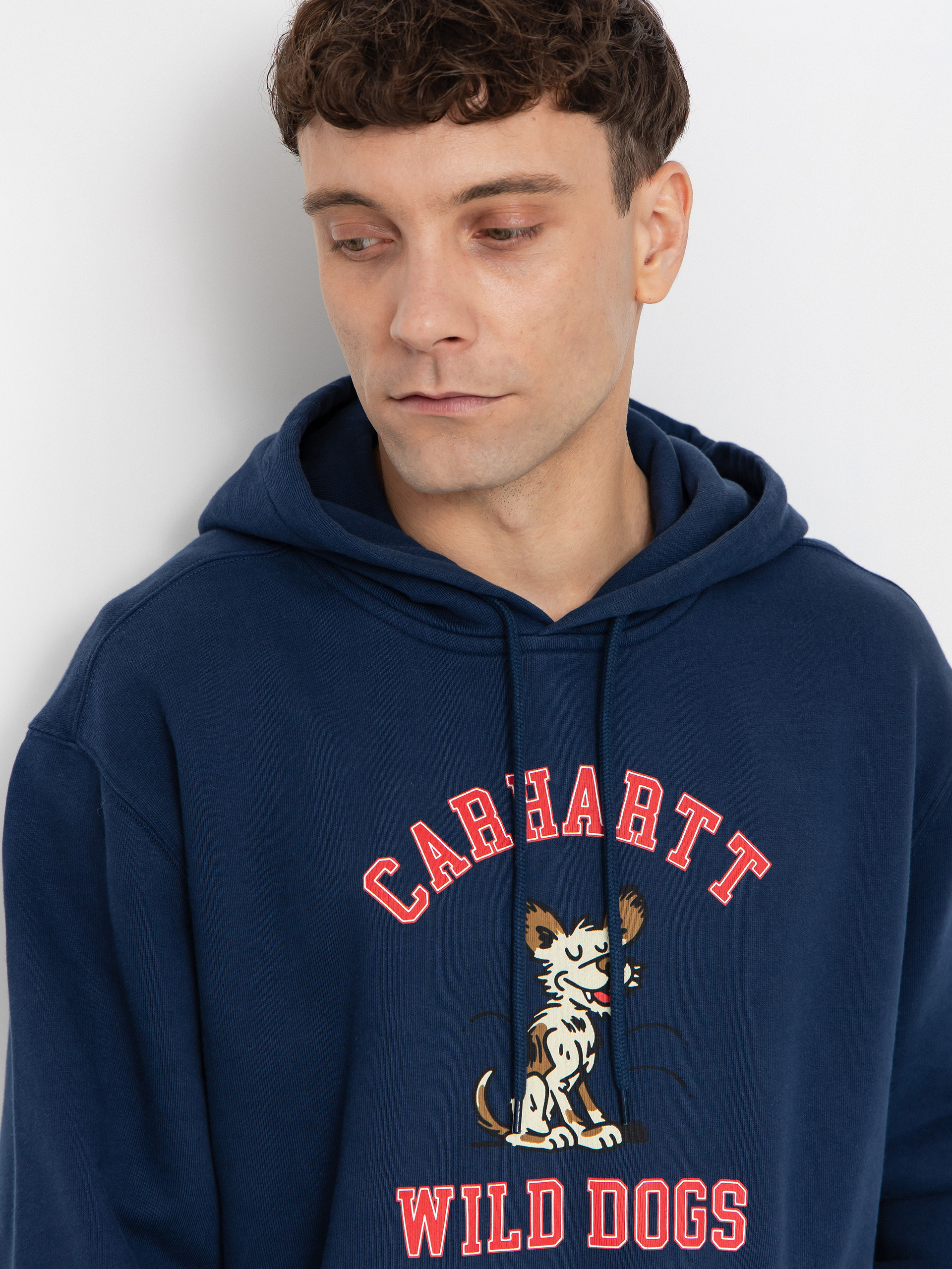 Hanorac cu glugă Carhartt WIP Wild Dog HD (jupiter)