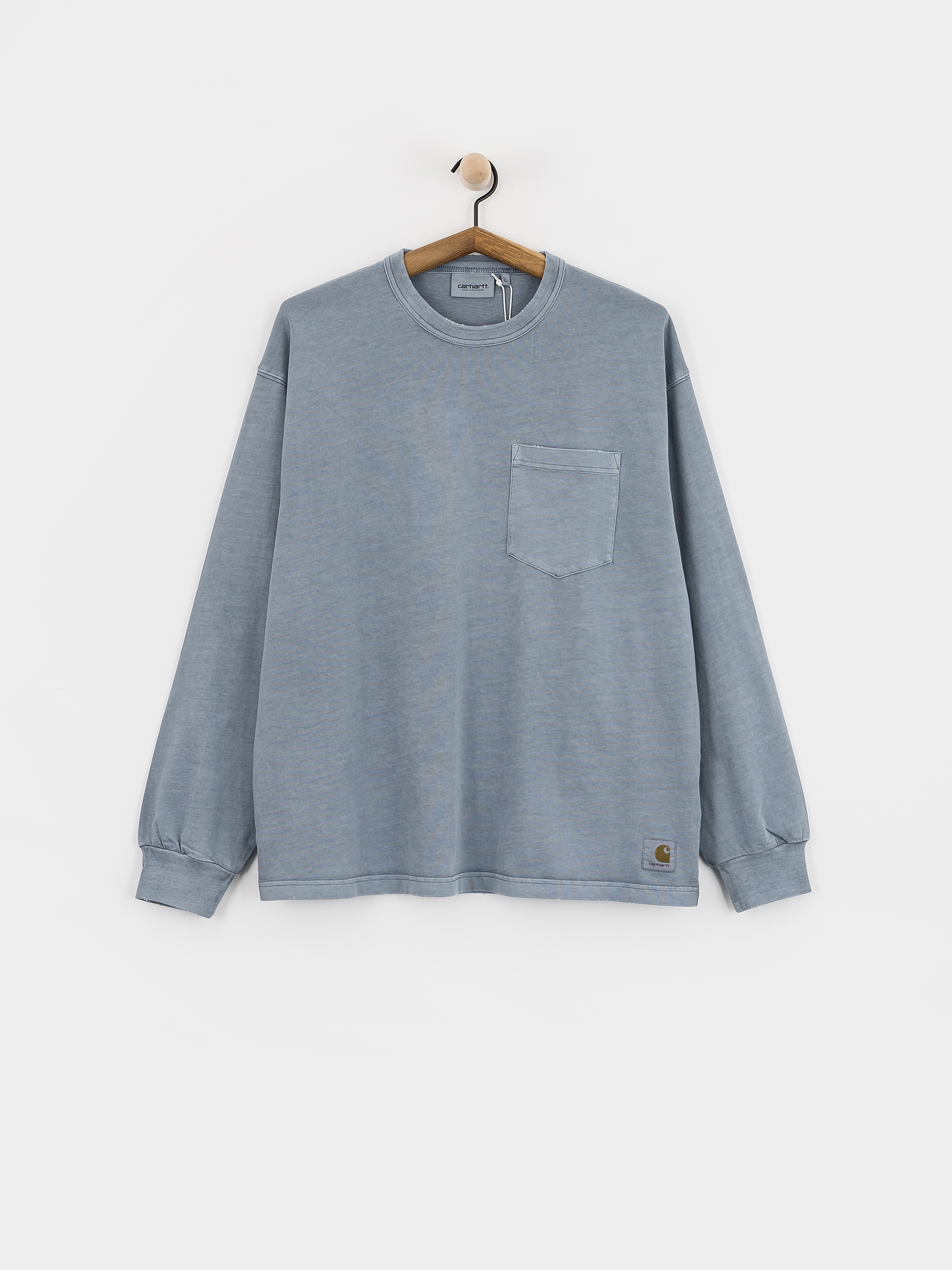 Longsleeve Carhartt WIP Torion Pocket (office blue)