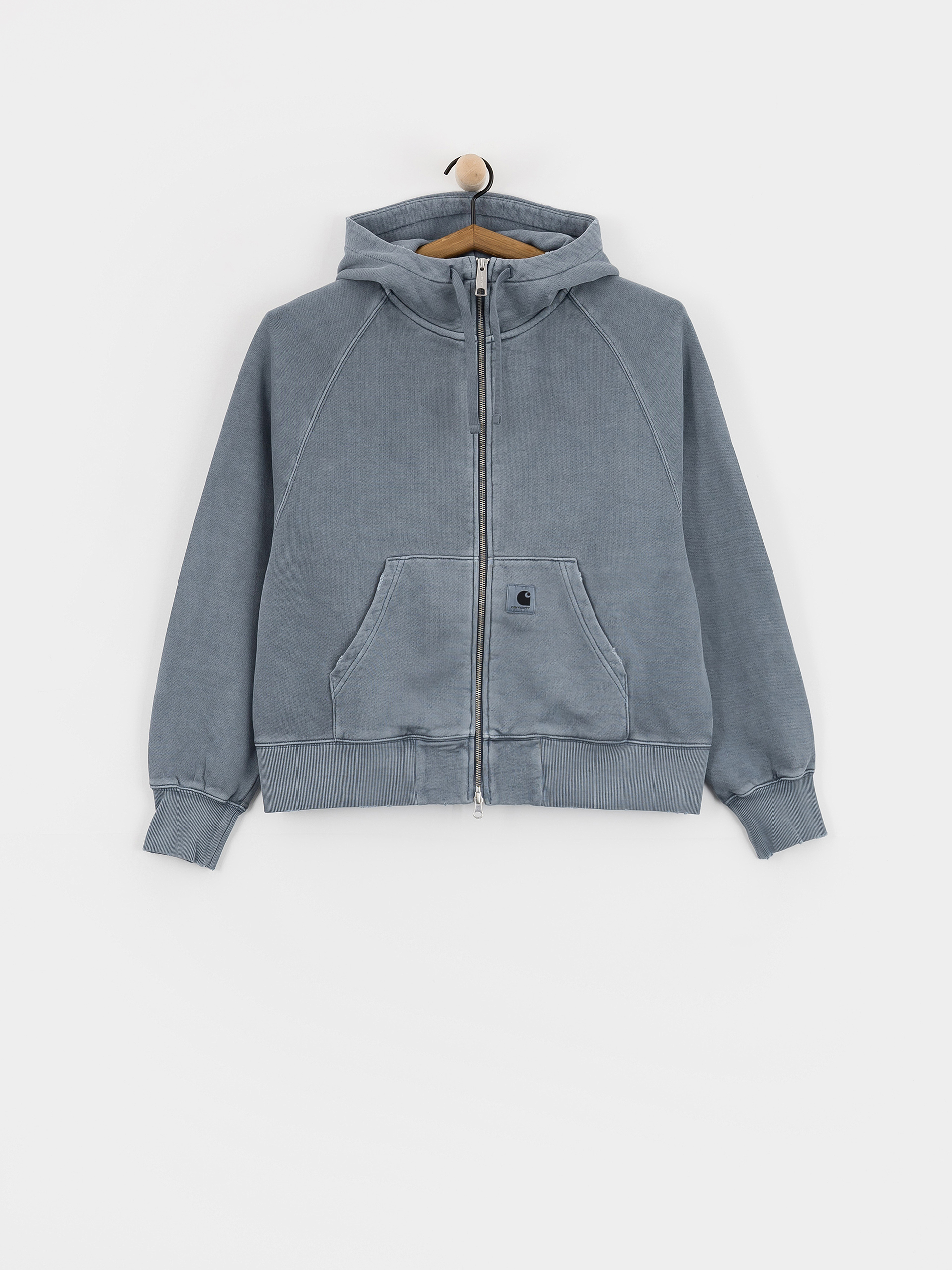 Hanorac cu glugă Carhartt WIP Torion ZHD Wmn (office blue)