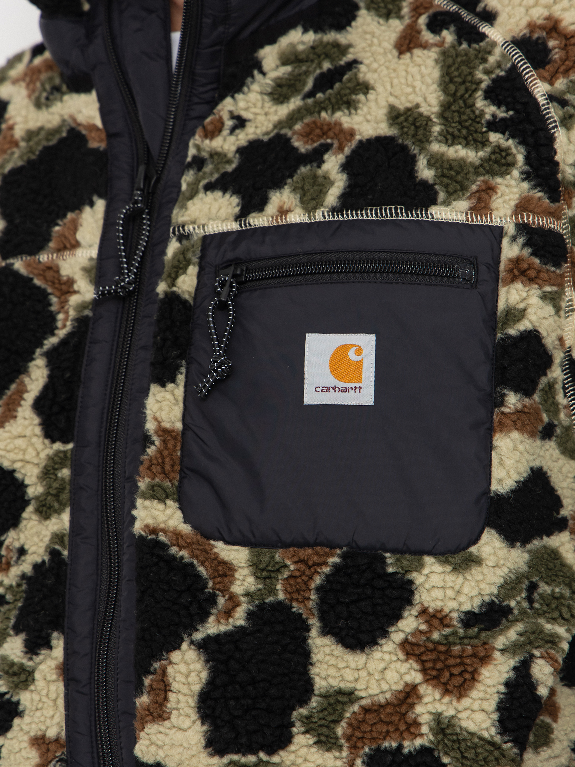 Geacă Carhartt WIP Prentis (camo duck jacquard/green/black)
