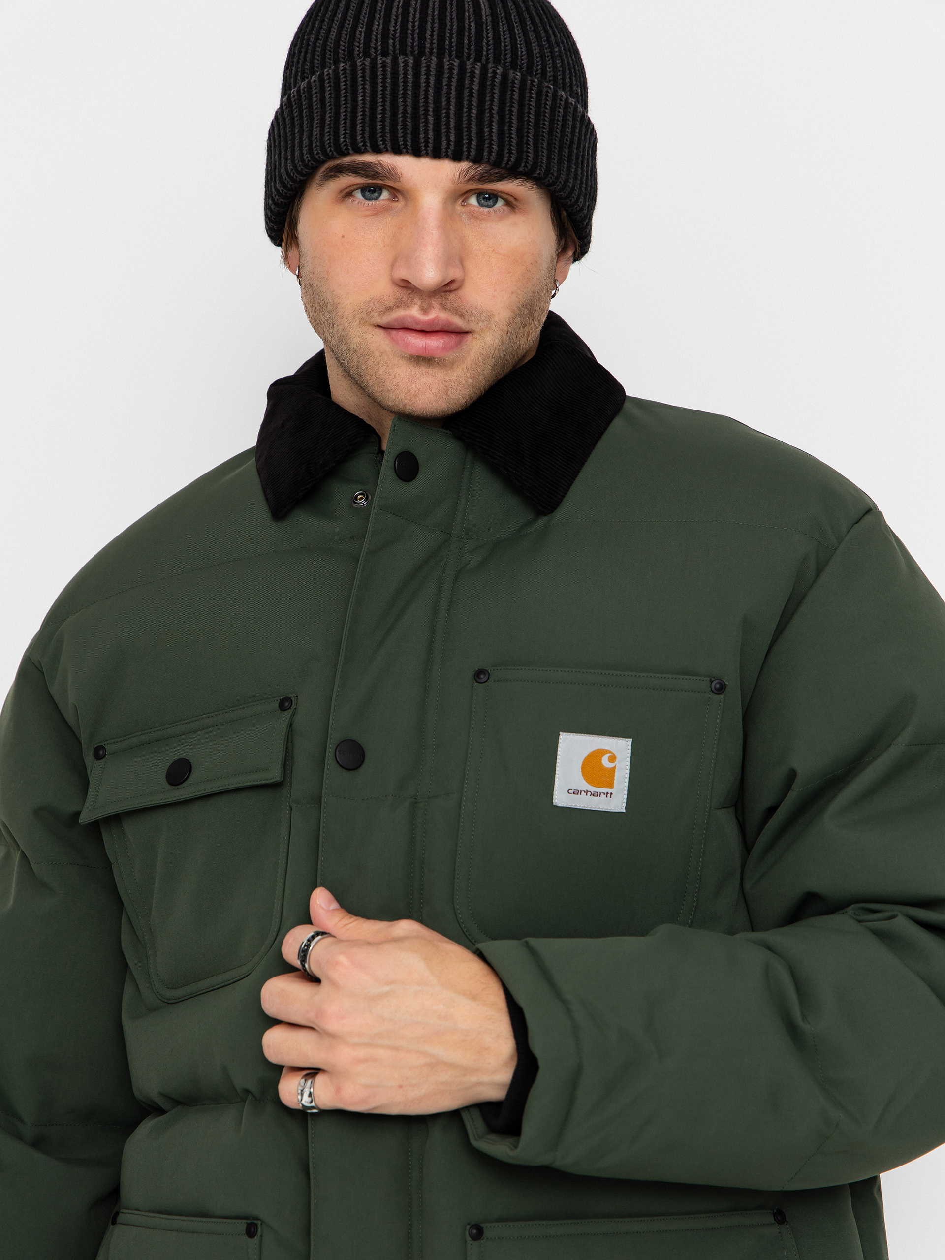 Geacă Carhartt WIP Rayler (opuntia/black)