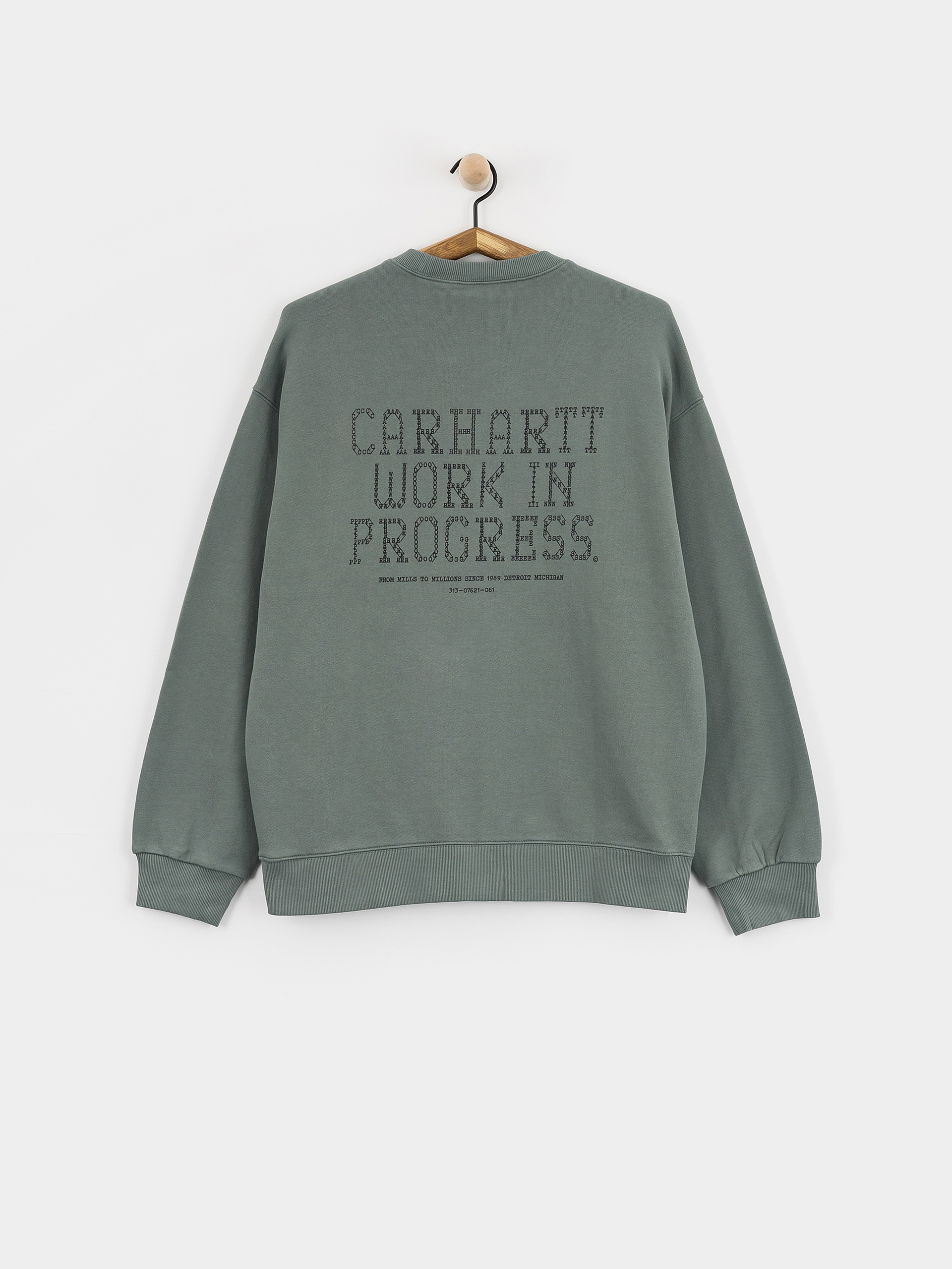 Hanorac Carhartt WIP Punched (velvet green)