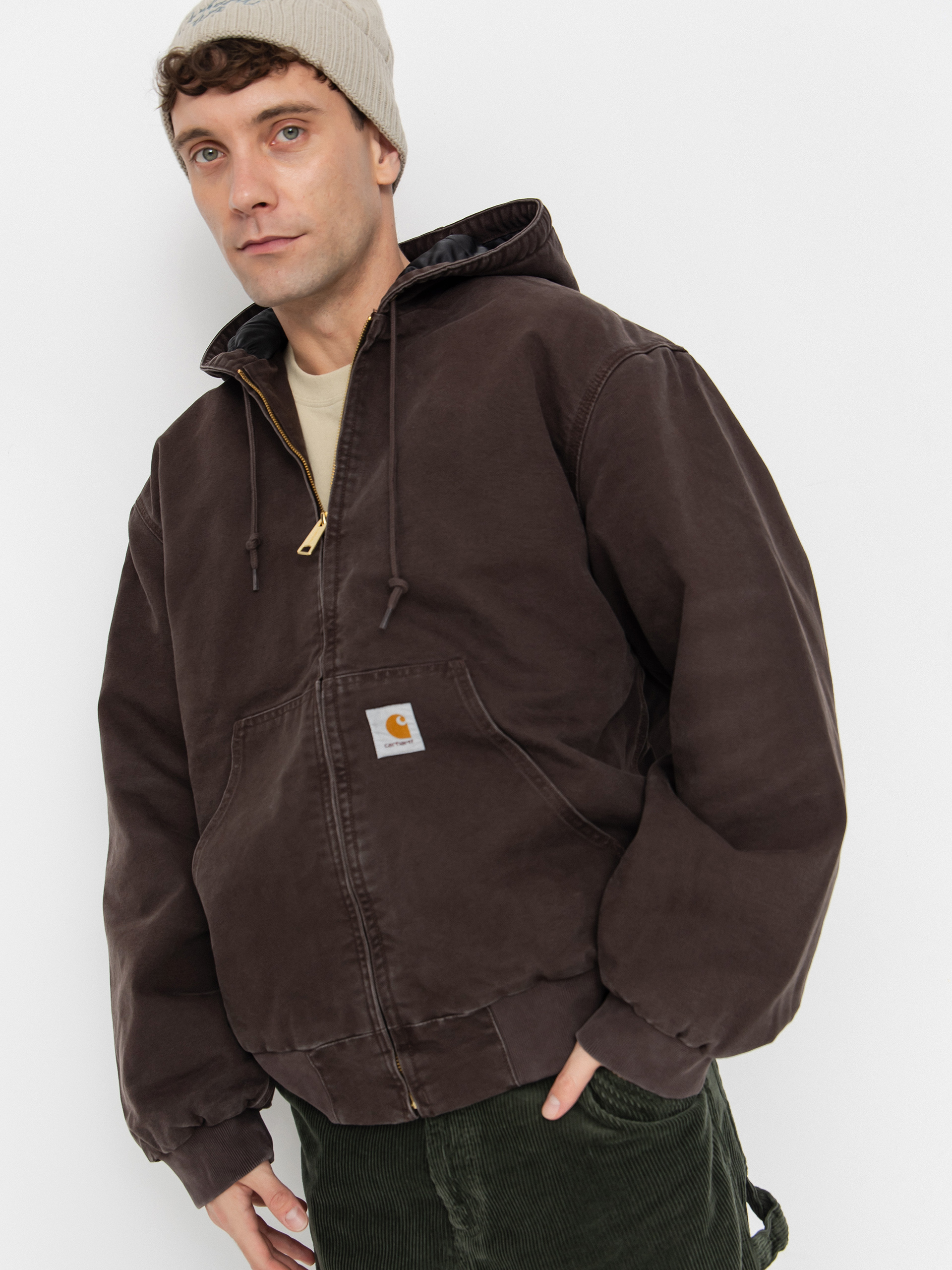 Geacu0103 Carhartt WIP OG Active (tobacco/stone canvas)