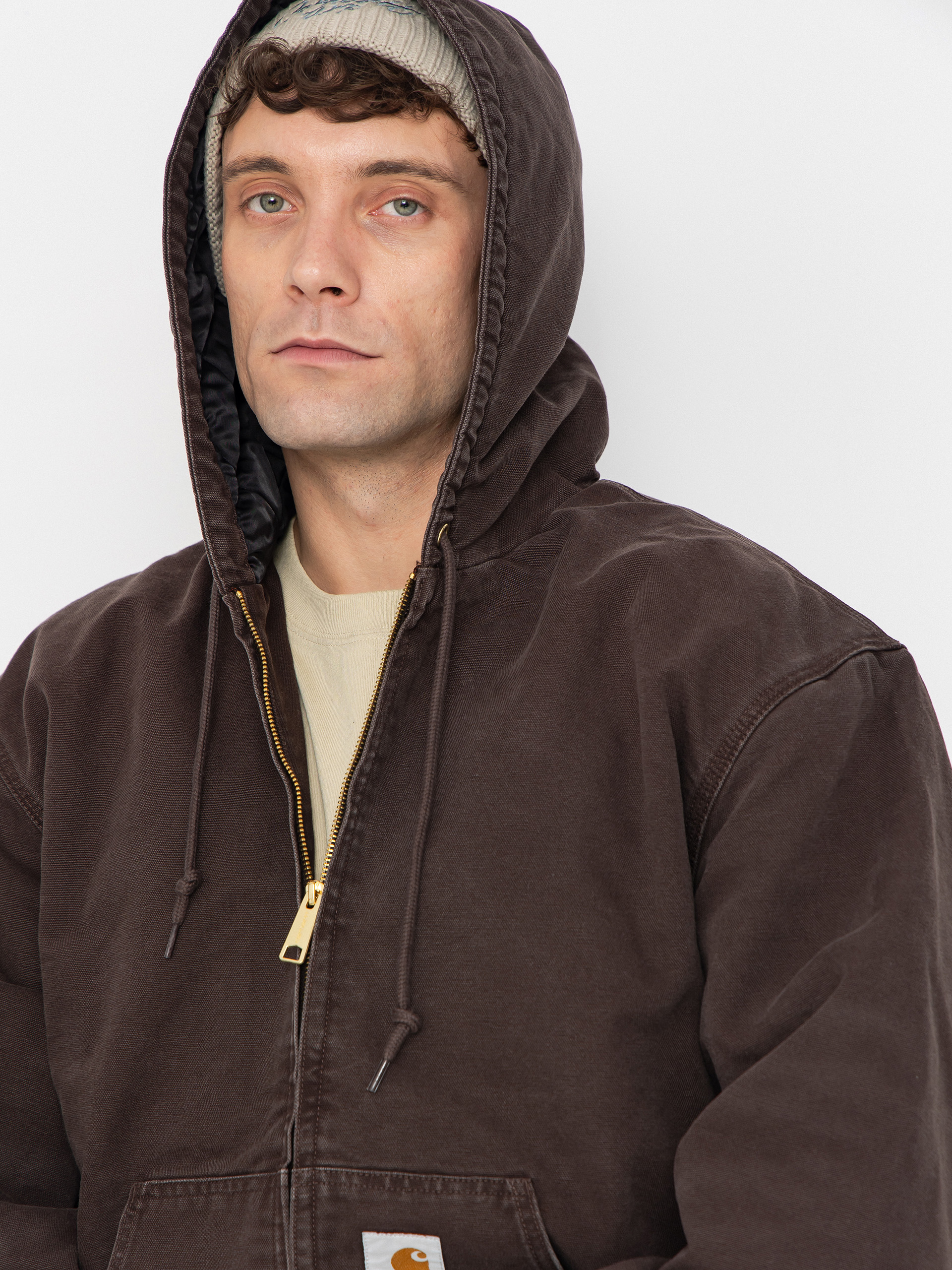 Geacă Carhartt WIP OG Active (tobacco/stone canvas)