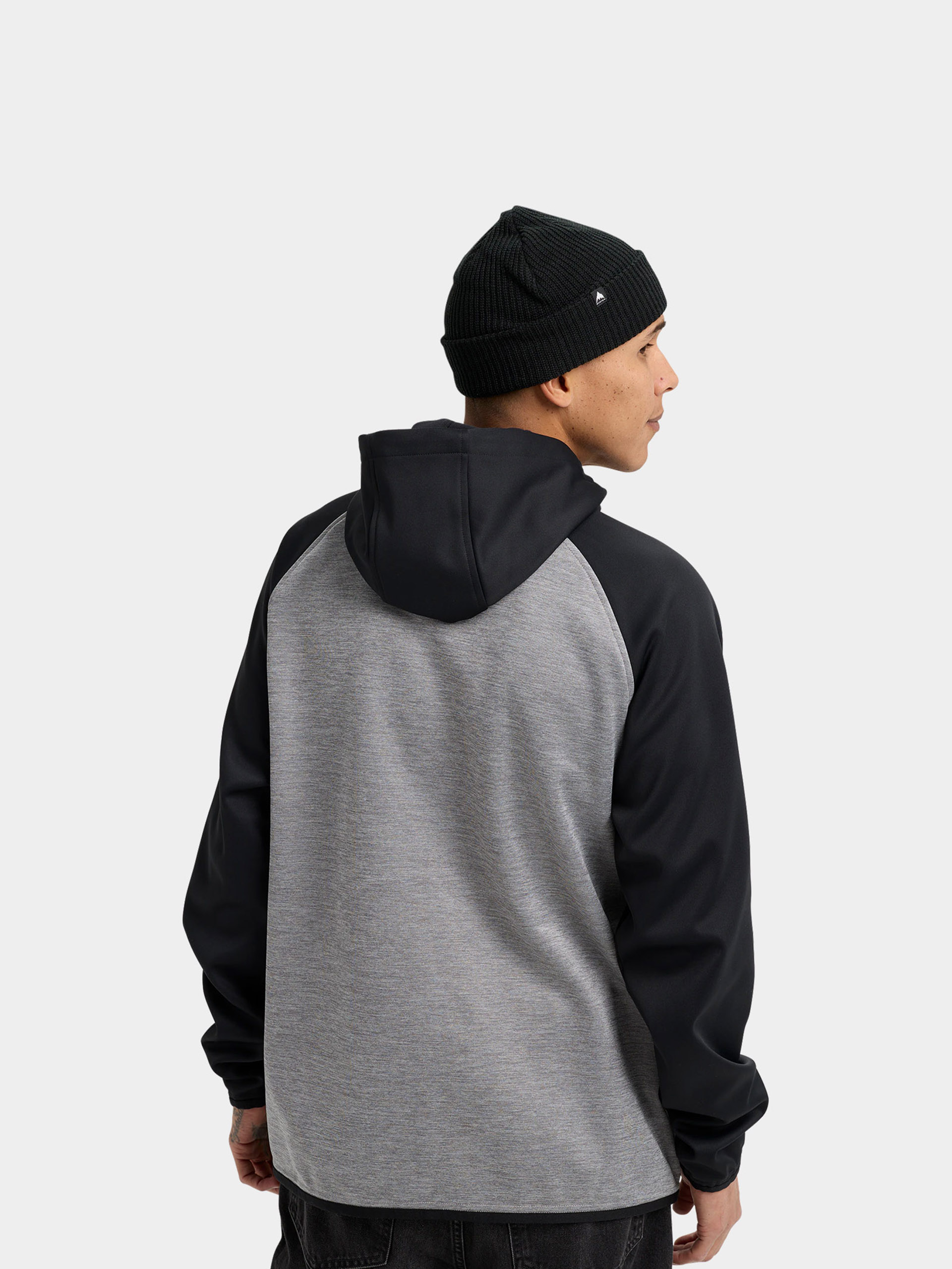 Pentru bărbați Hanorac termic Burton Crown ZHD (gray heather/true black)