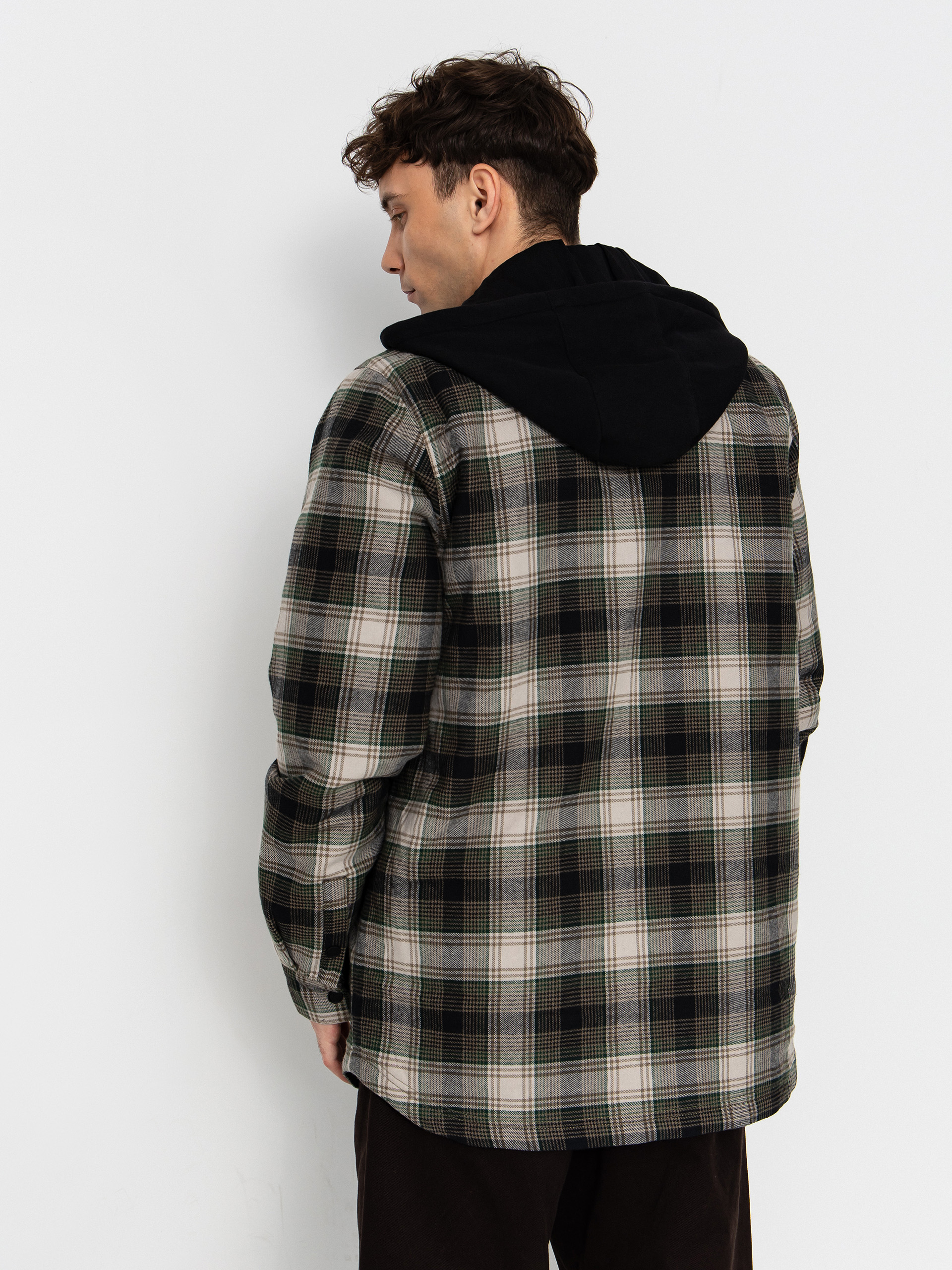 Geacă Volcom Kenson Ins Flannel (black green)