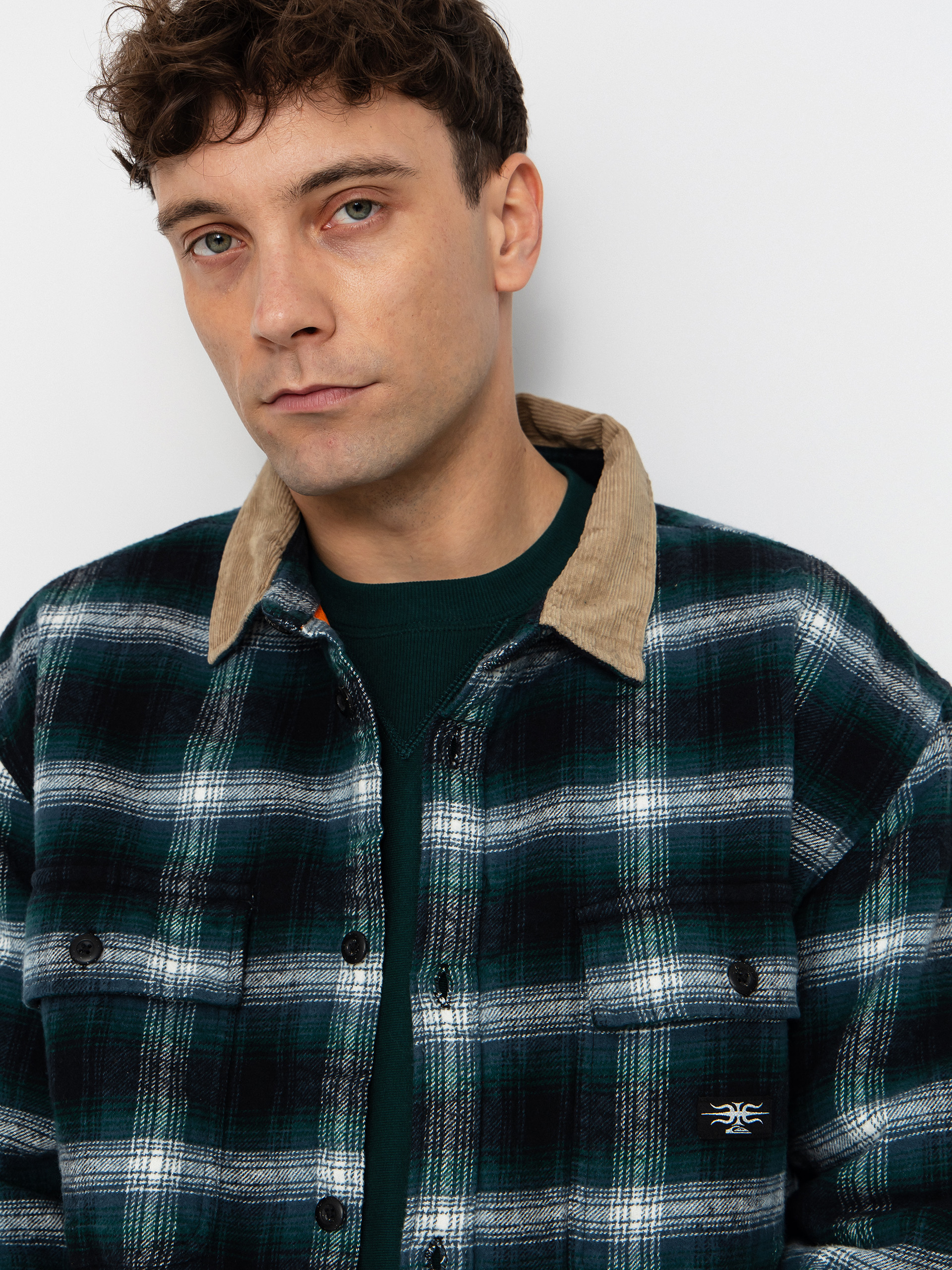 Cămașă Quiksilver Mercury Desert Shadow Check (orion blue desert shadow)