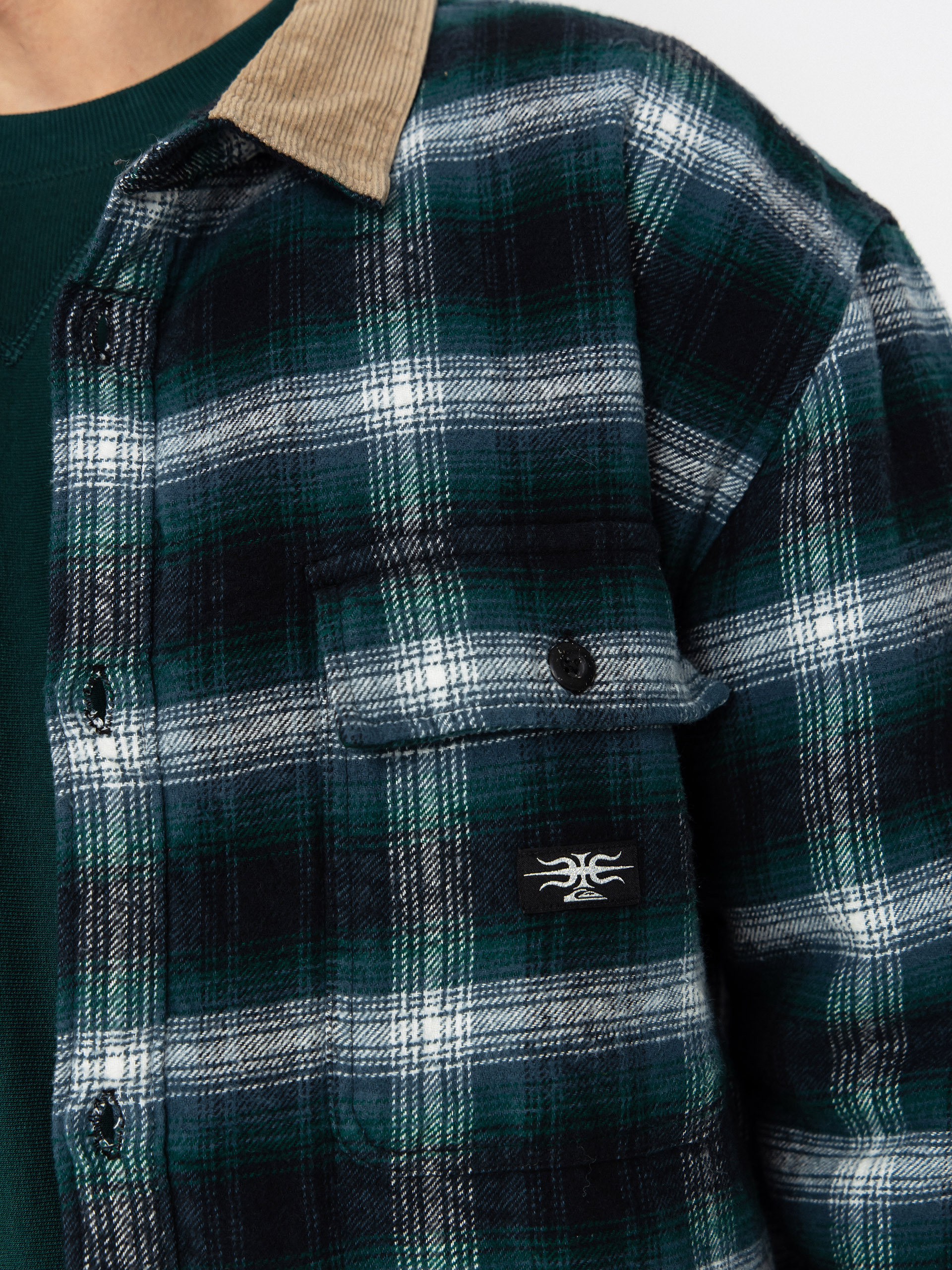 Cămașă Quiksilver Mercury Desert Shadow Check (orion blue desert shadow)