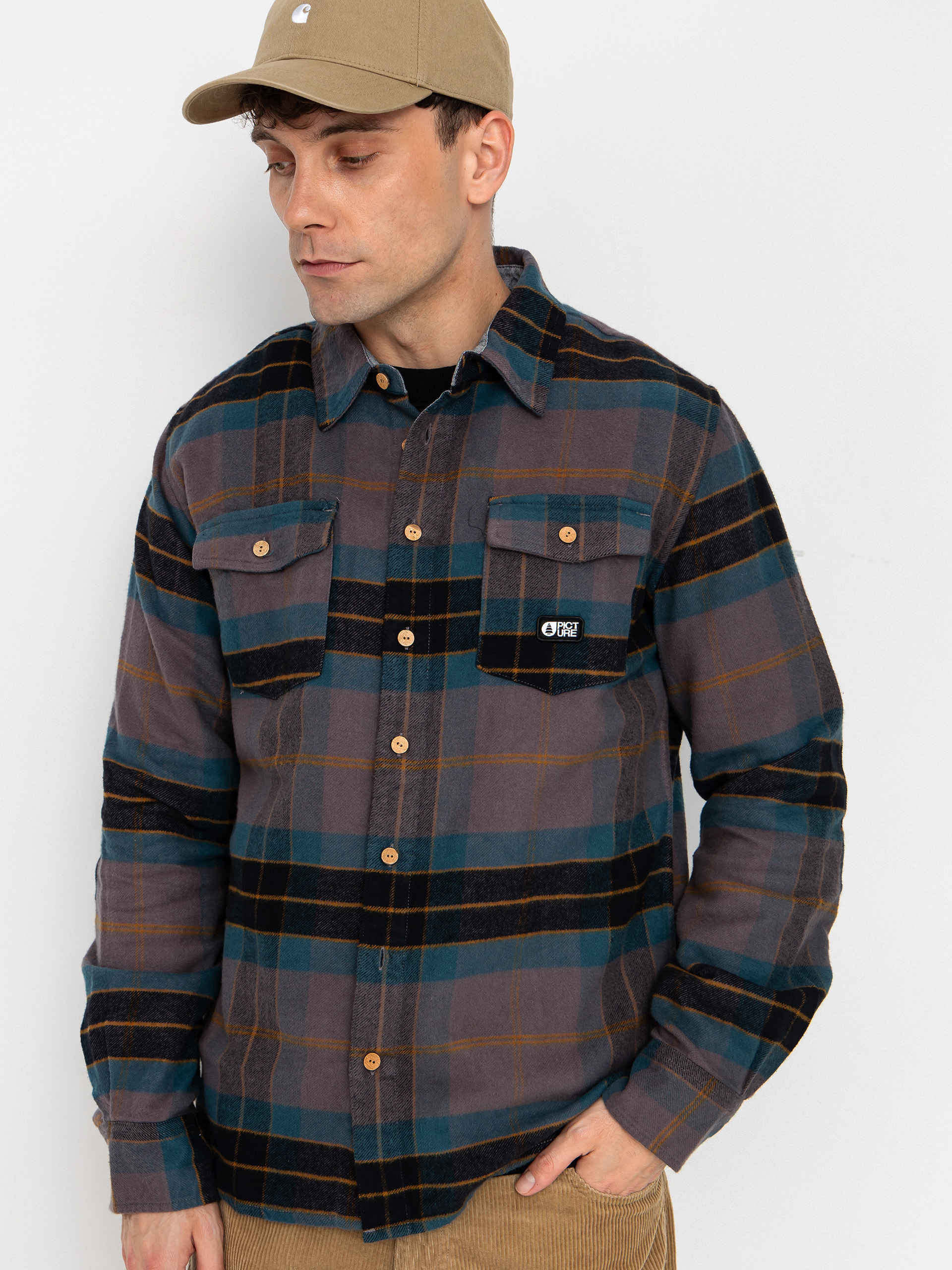 Cămașă Picture Hillsboro (deep water)