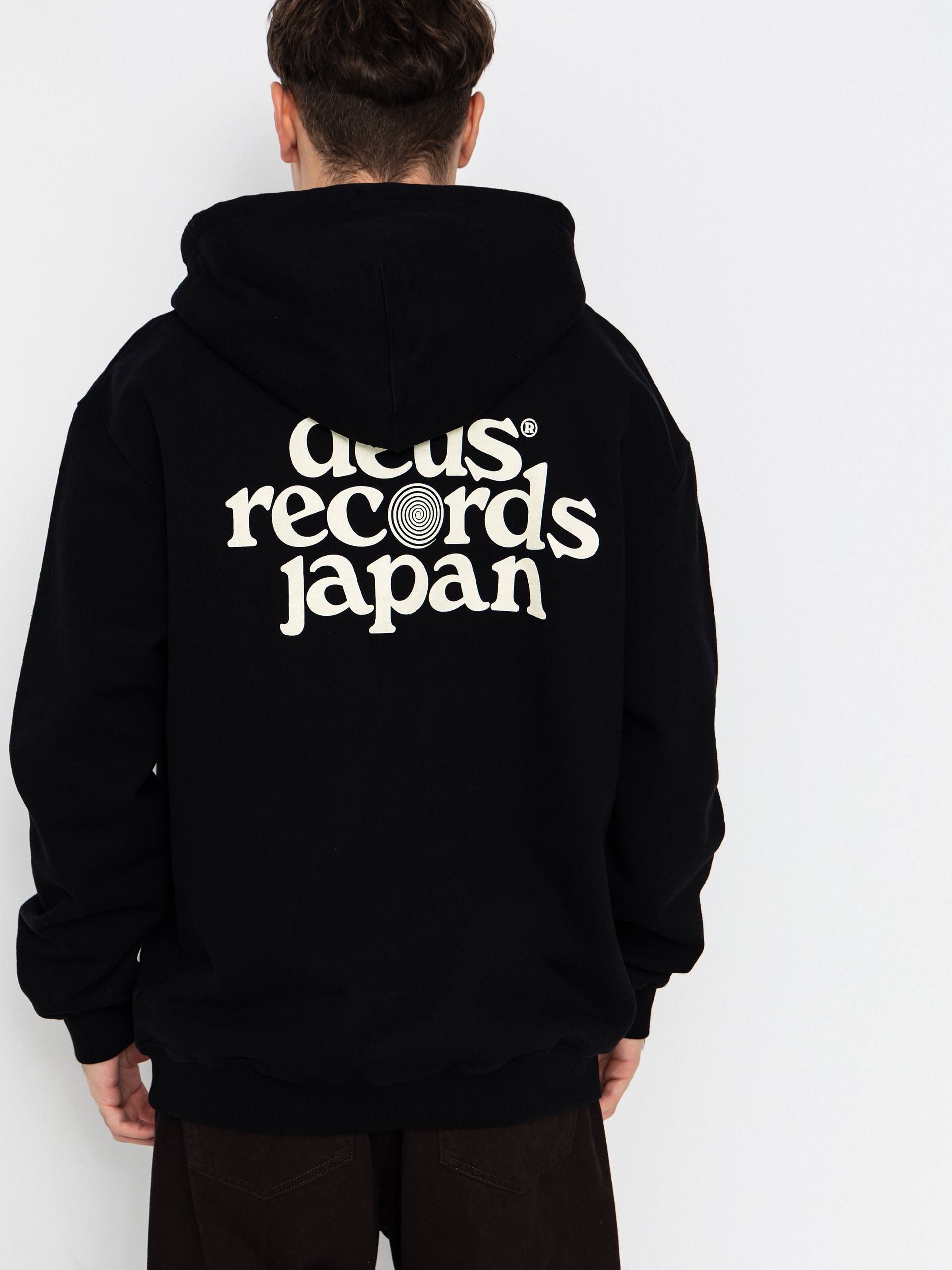 Hanorac cu glugă Deus Ex Machina Strata HD (black)