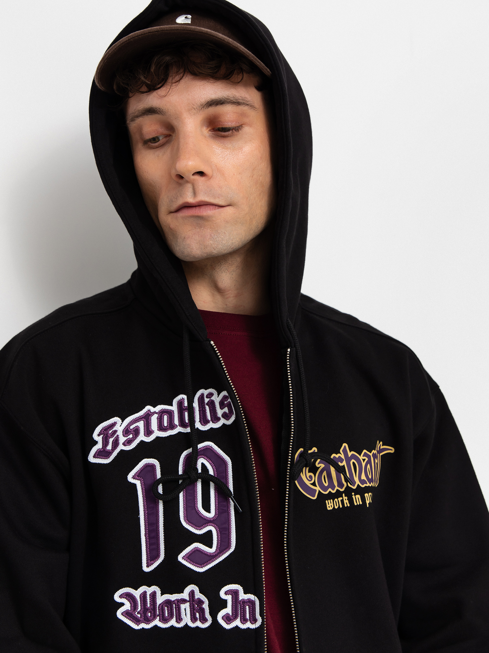 Hanorac cu glugă Carhartt WIP Dual ZHD (black)