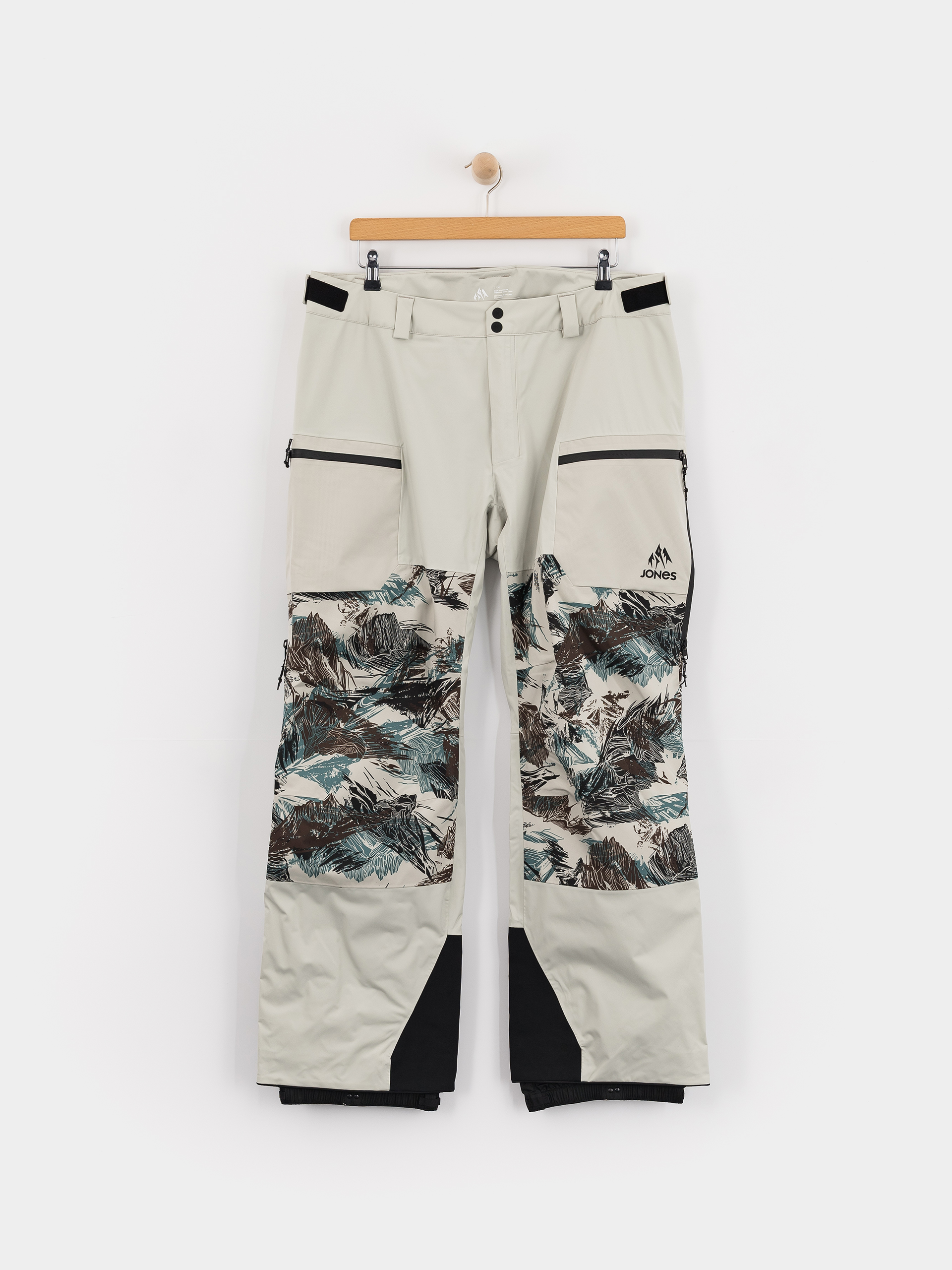 Pentru bărbați Pantaloni pentru snowboard Jones Snowboards Mtn Surf Rec (smoke gray)