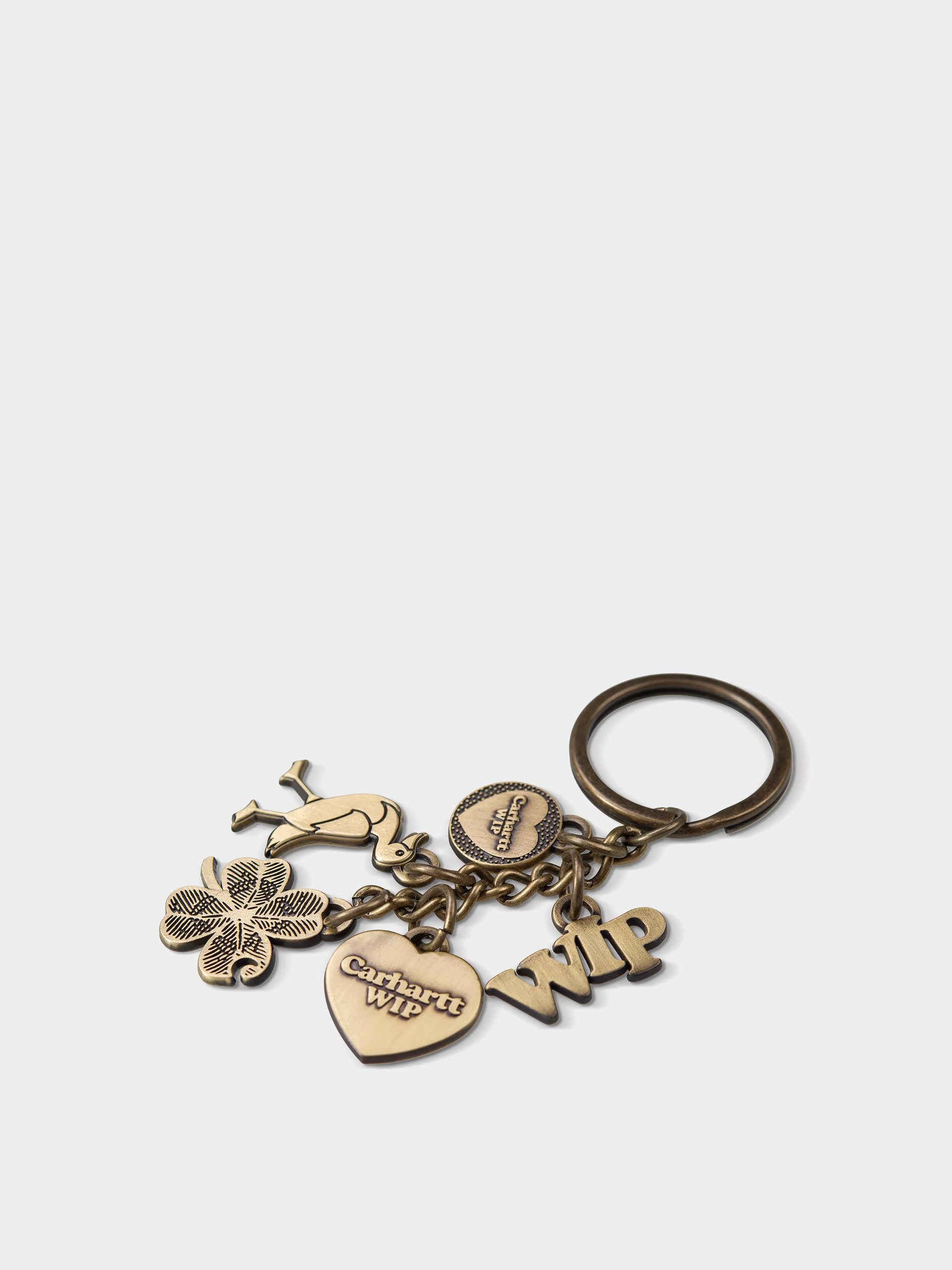 Breloc Carhartt WIP Charms Keychain (gold)