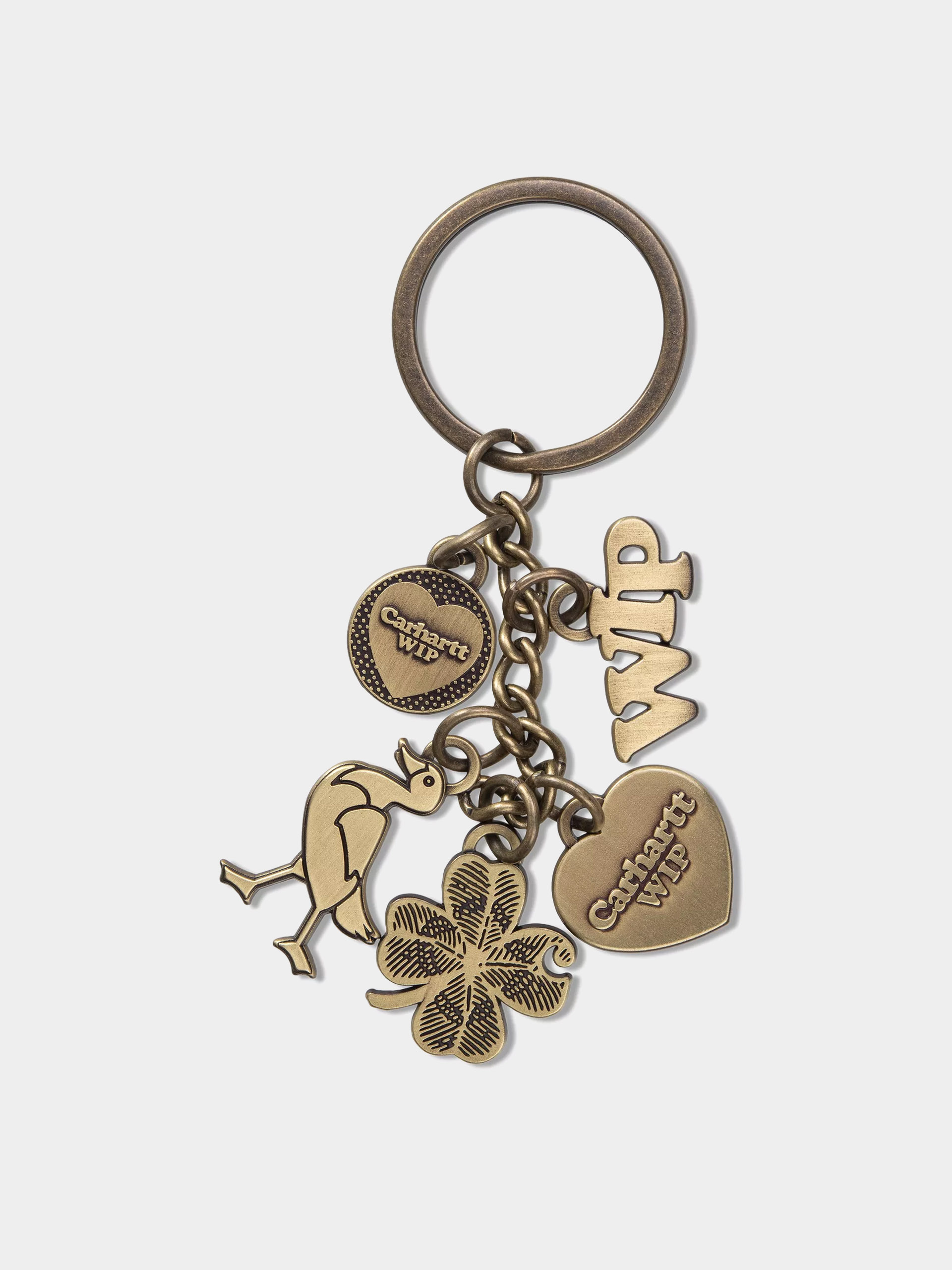 Breloc Carhartt WIP Charms Keychain (gold)