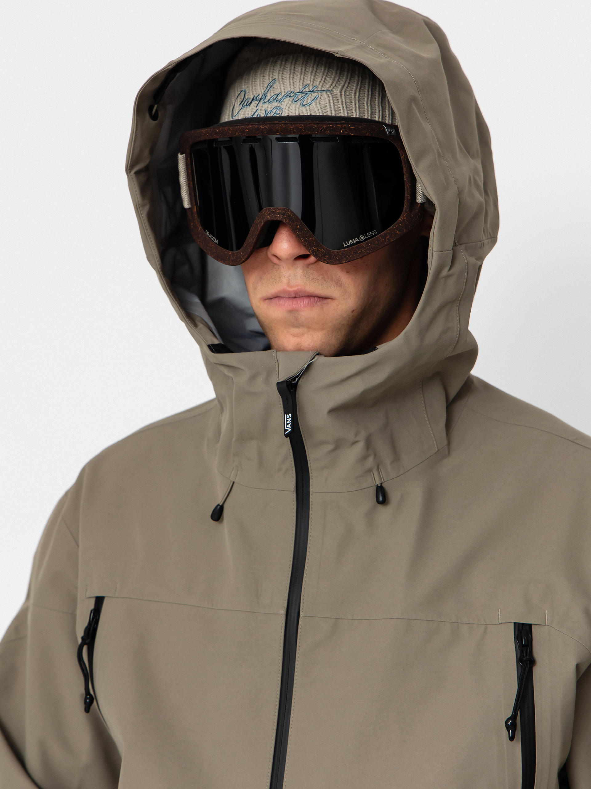 Pentru bărbați Geacă de snowboard Vans Hi Country 3L 2.0 (mountain essentials bungee cord)