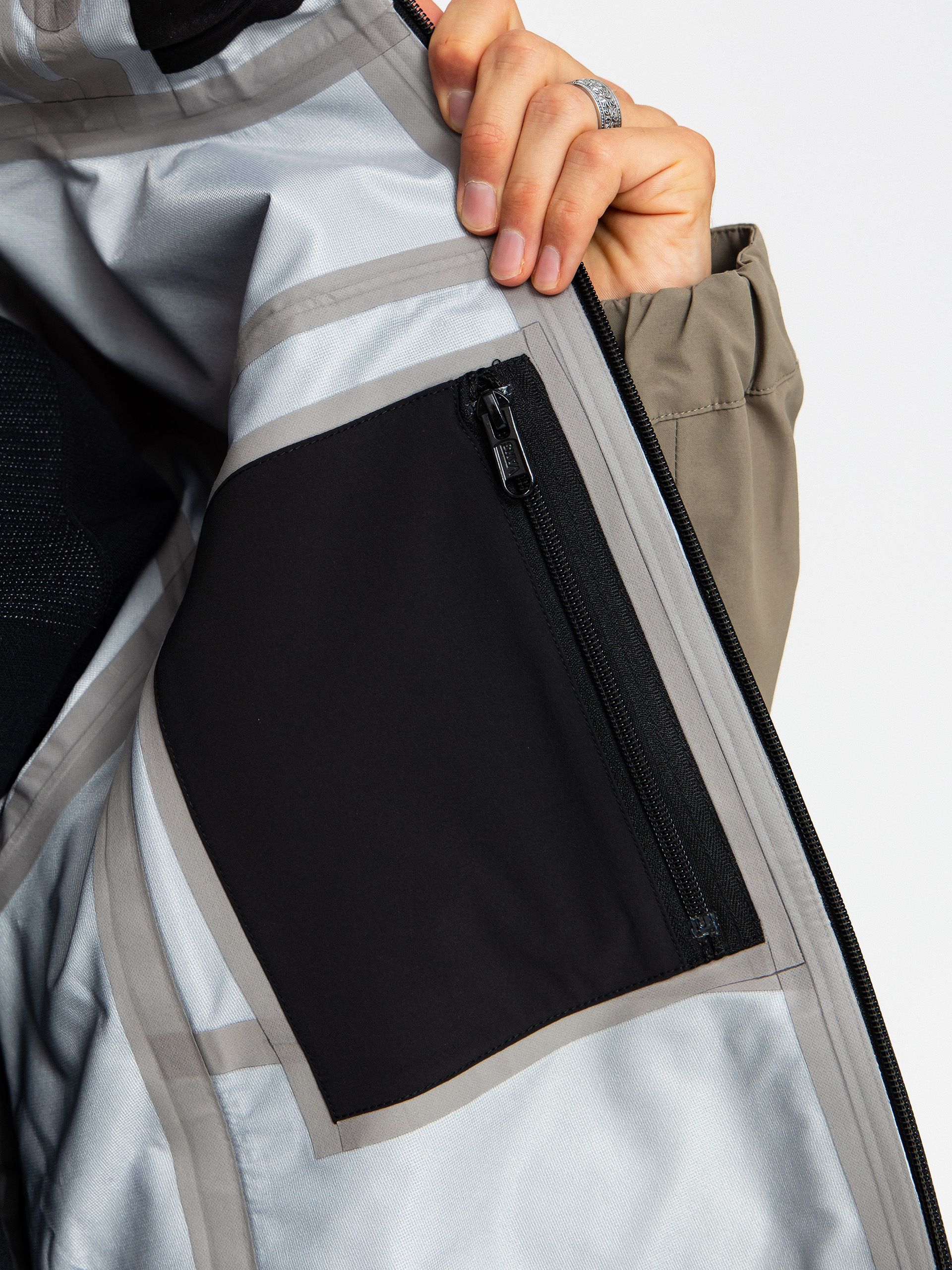 Pentru bărbați Geacă de snowboard Vans Hi Country 3L 2.0 (mountain essentials bungee cord)