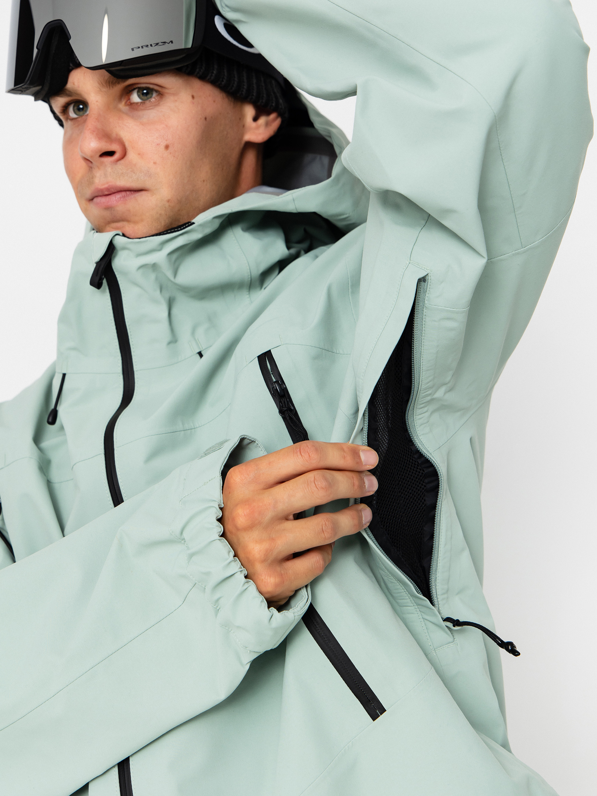 Pentru bărbați Geacă de snowboard Vans Hi Country 3L 2.0 (gray olive)