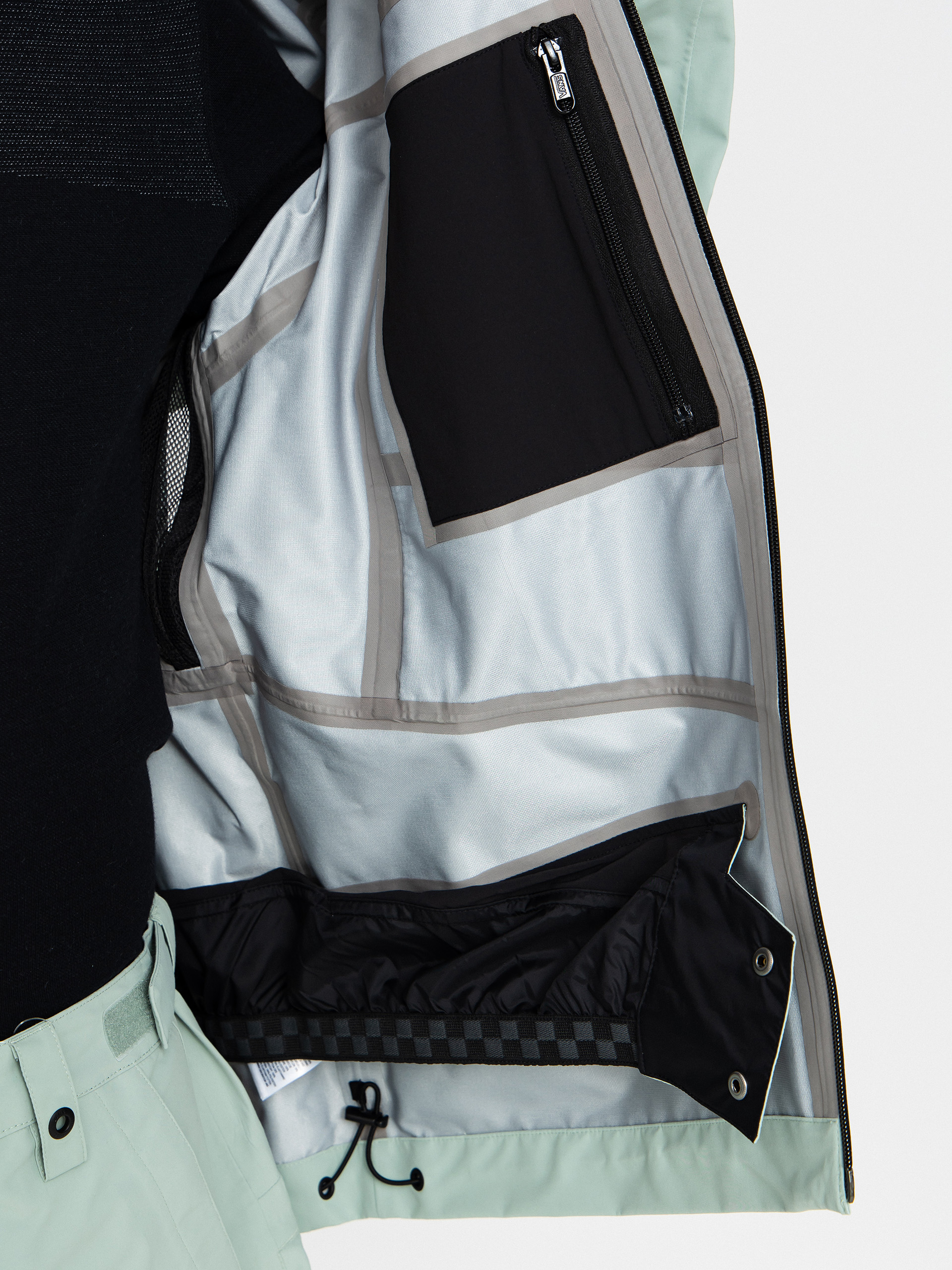 Pentru bărbați Geacă de snowboard Vans Hi Country 3L 2.0 (gray olive)