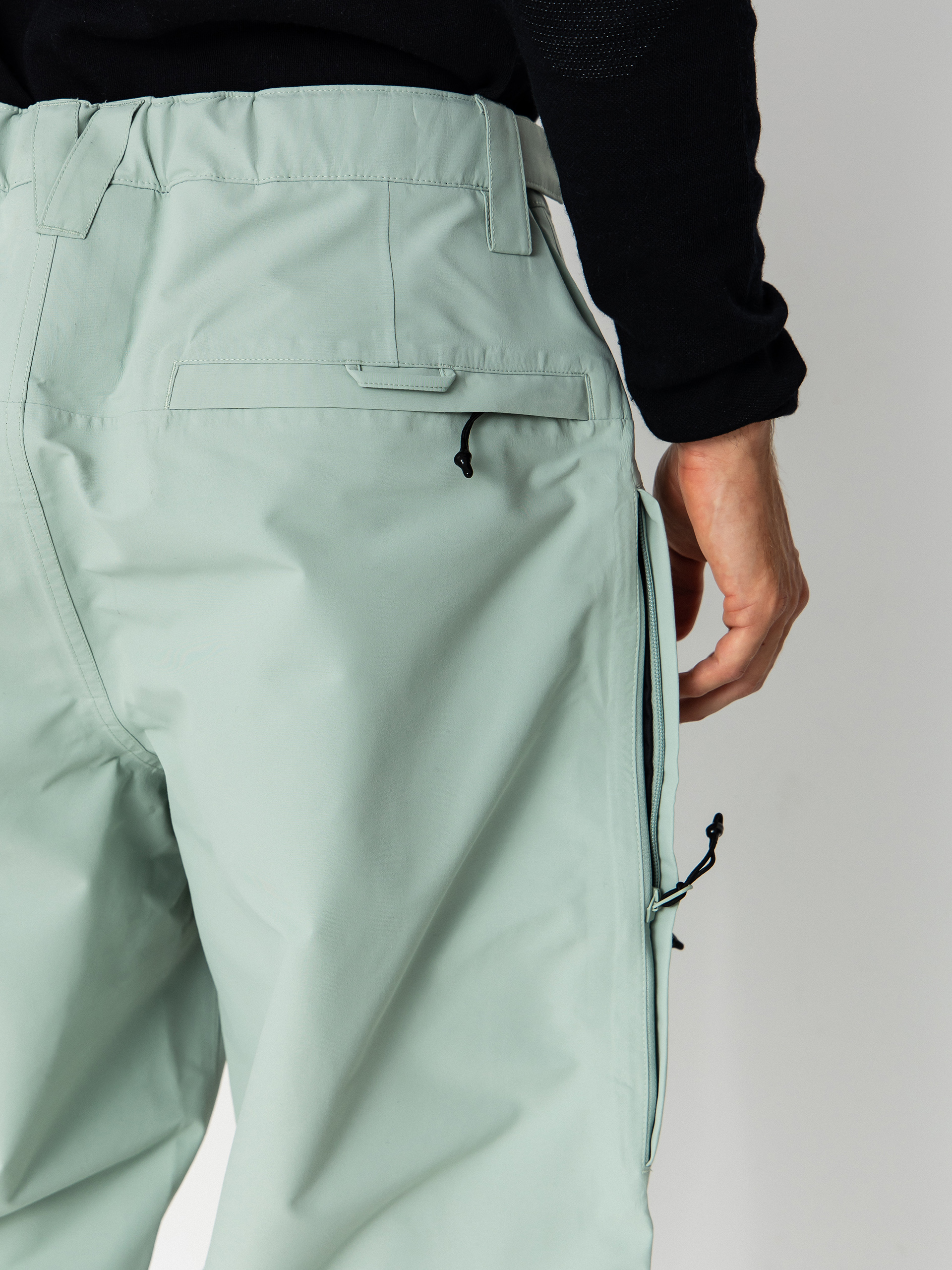 Pentru bărbați Pantaloni pentru snowboard Vans MTE High Country 3L 2.0 (gray olive)