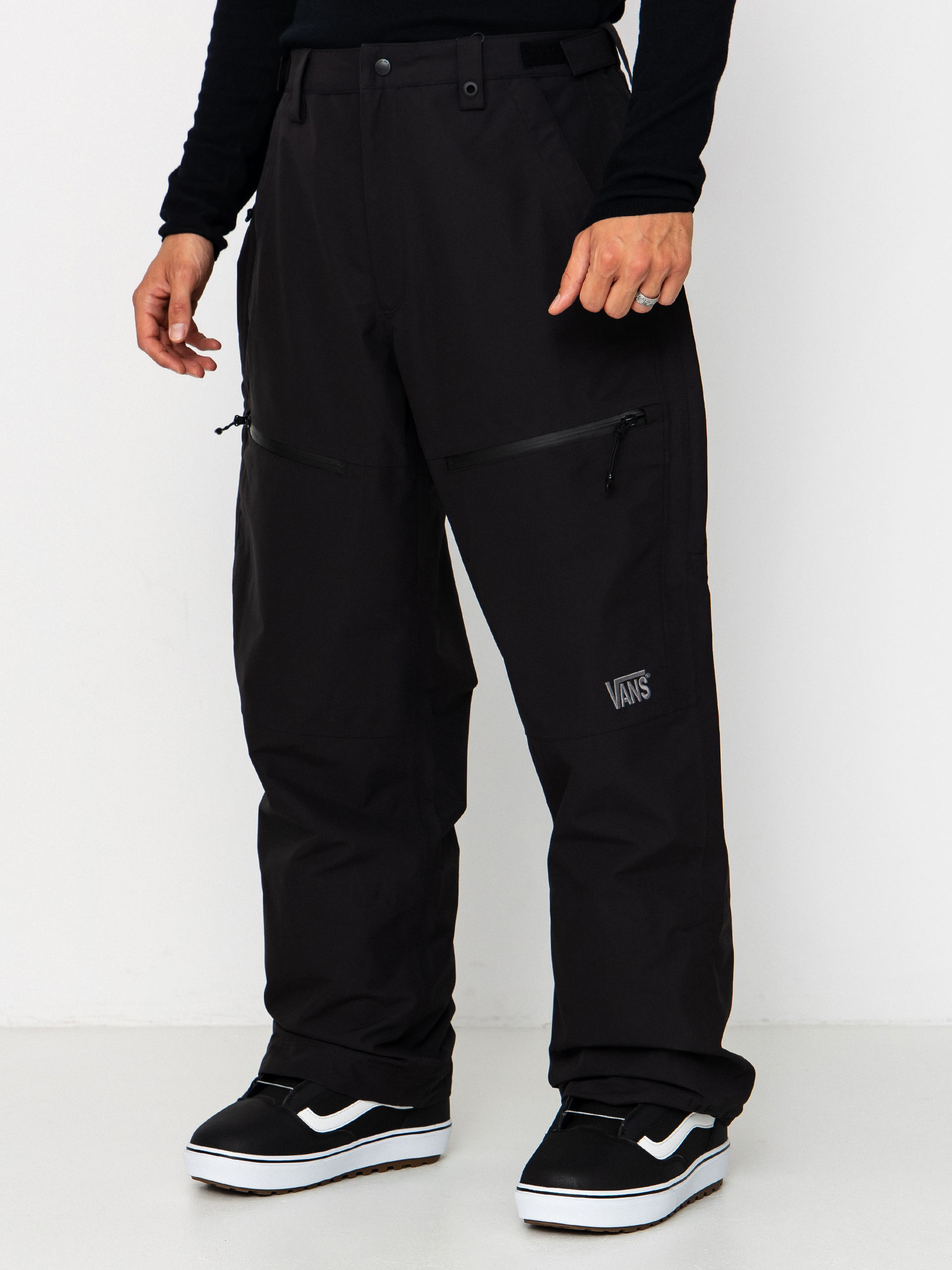 Pentru bărbați Pantaloni pentru snowboard Vans MTE High Country 3L 2.0 (black)